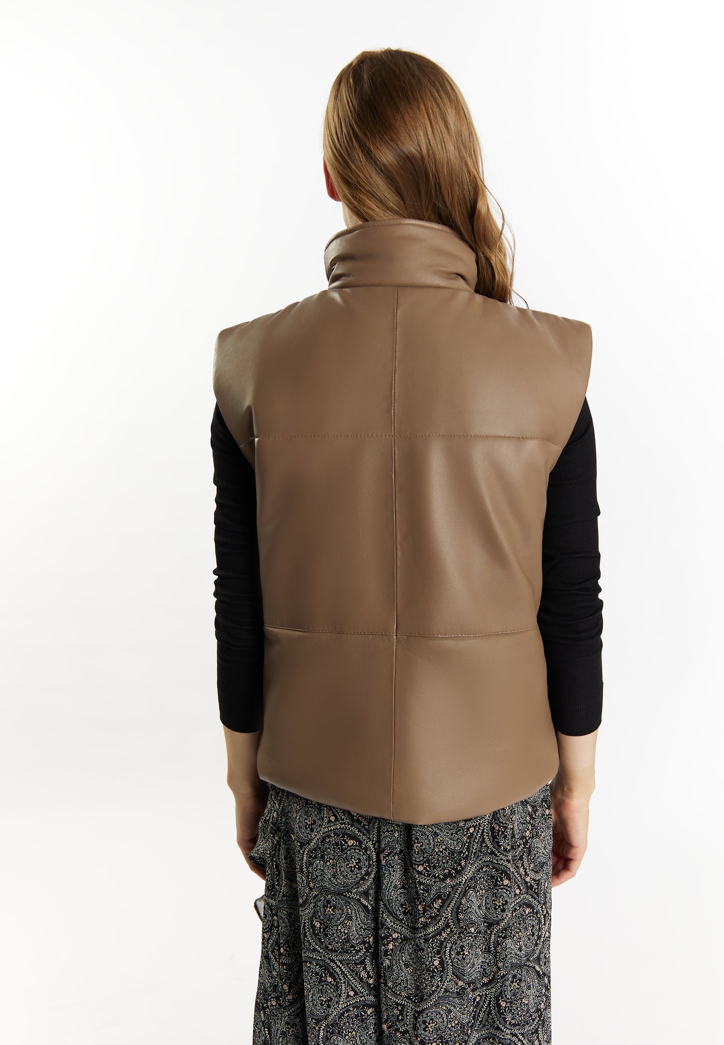 DreiMaster Vintage women's leather vest
