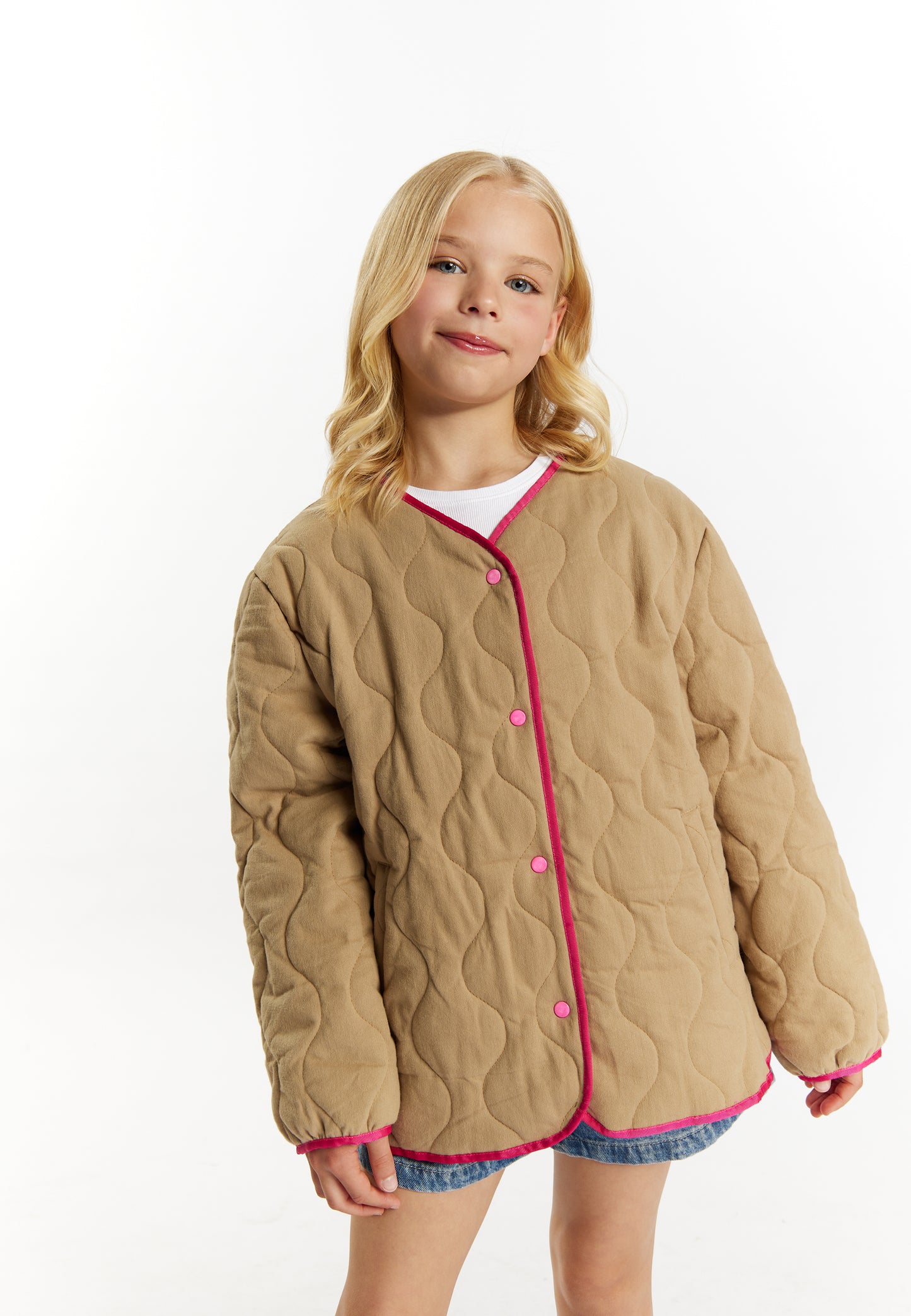 DreiMaster girl's quilted jacket