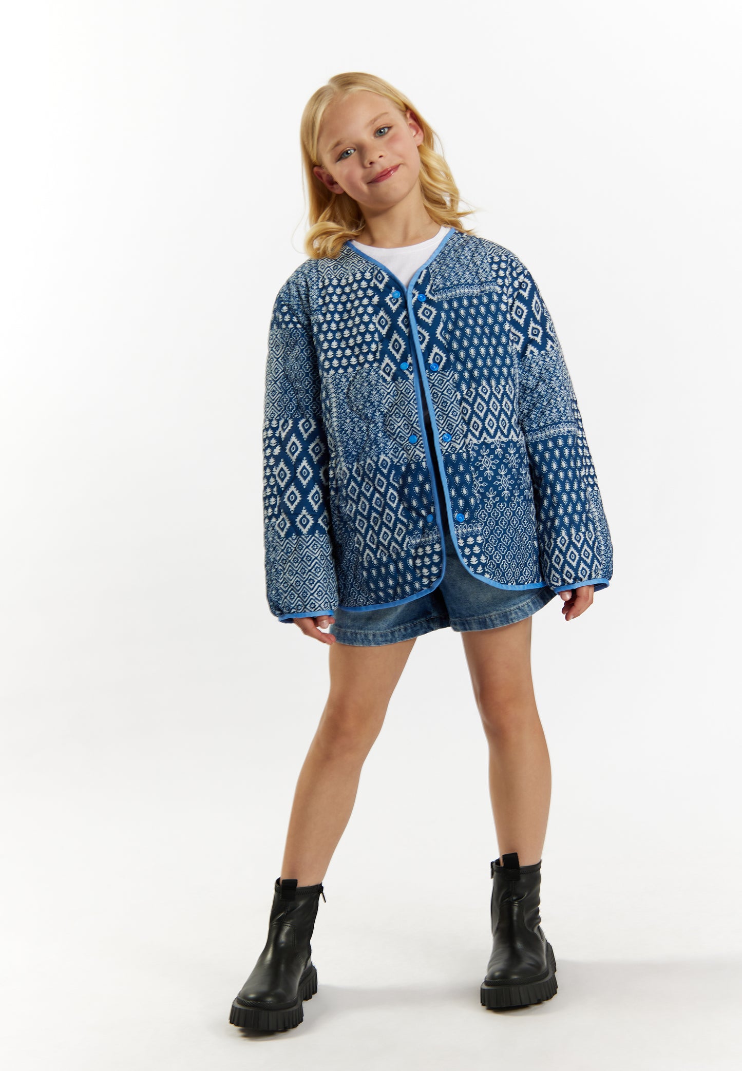 DreiMaster girl's quilted jacket
