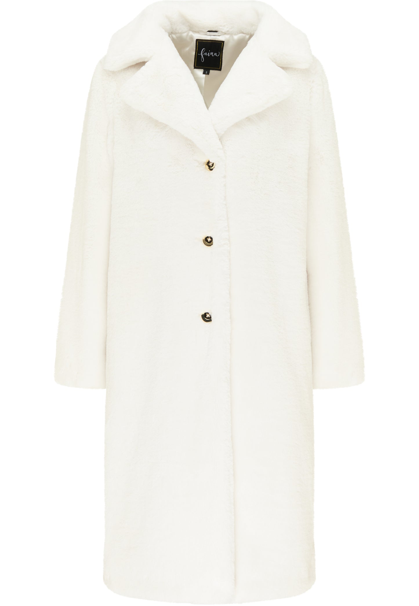 faina women's faux fur coat