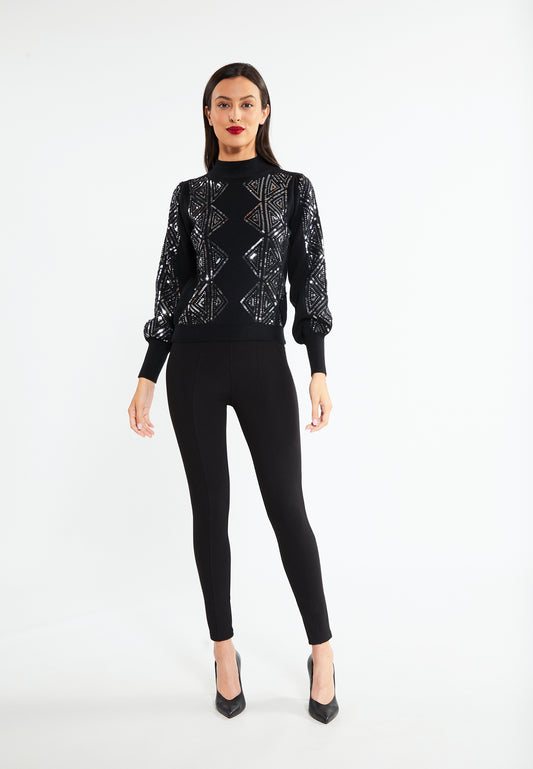 faina women's knitted sweater