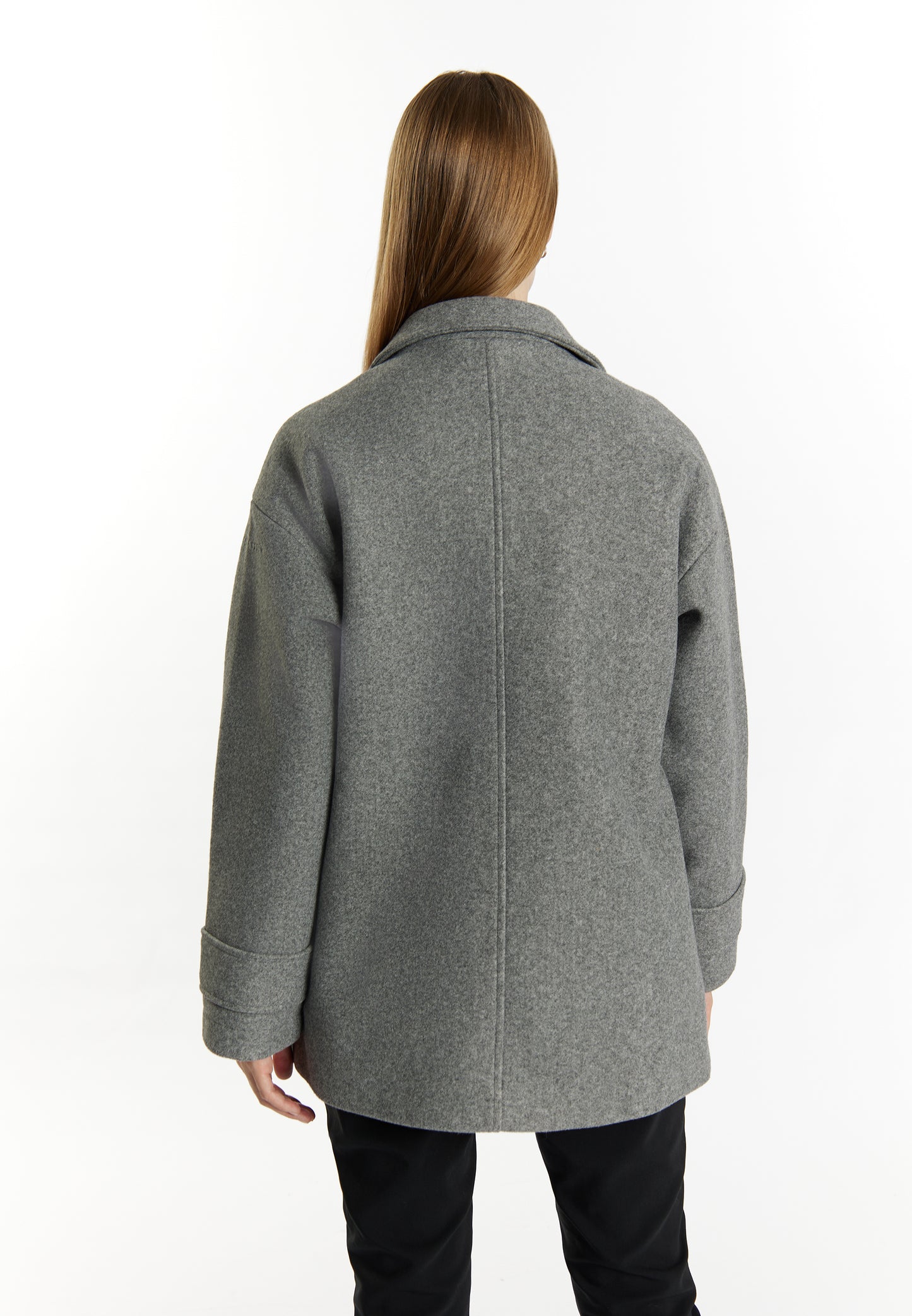 DreiMaster Klassik women's transitional jacket in a wool look