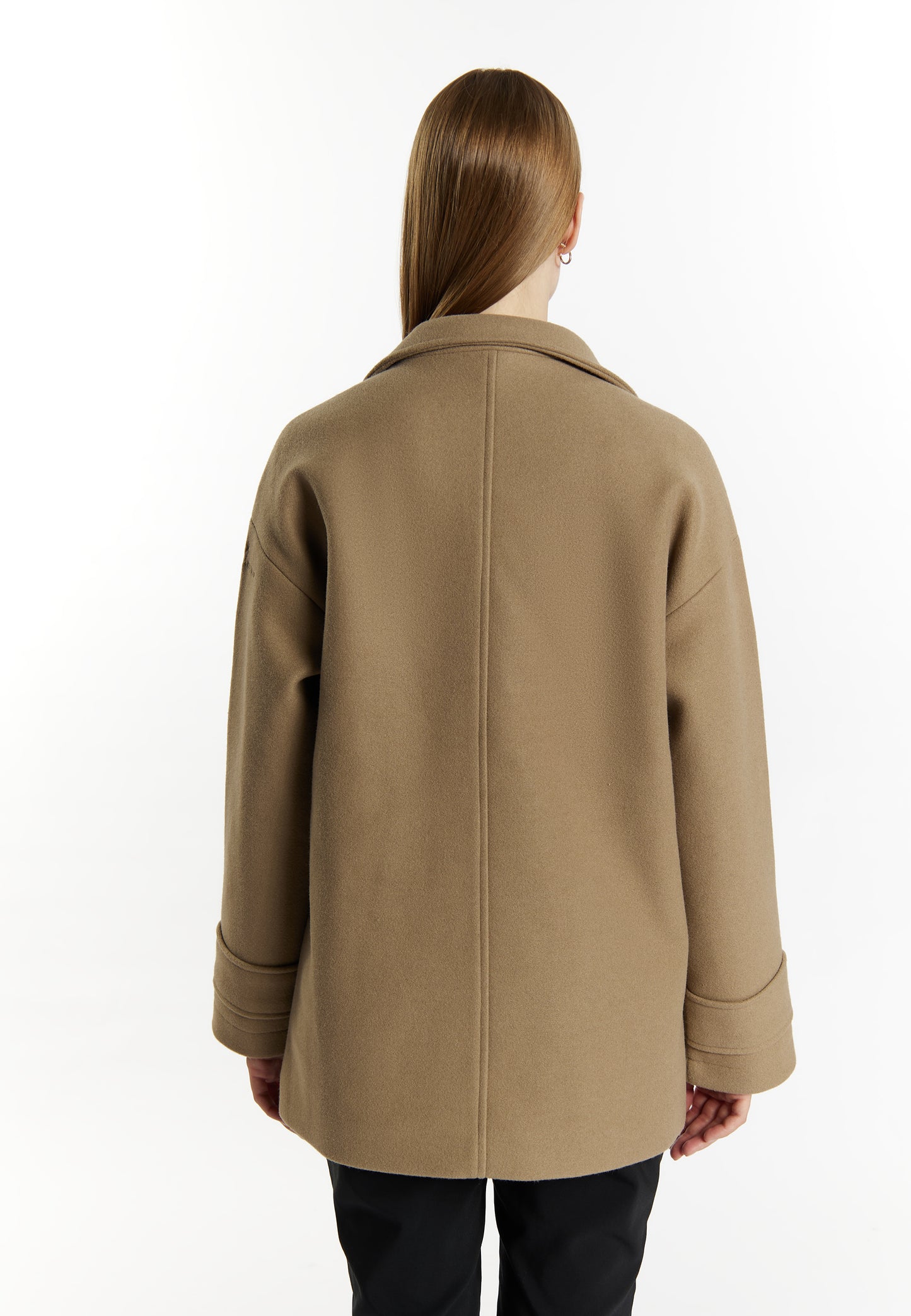DreiMaster Klassik women's transitional jacket in a wool look