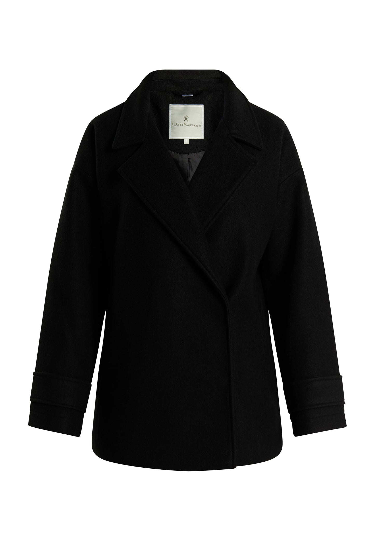 DreiMaster Klassik women's transitional jacket in a wool look