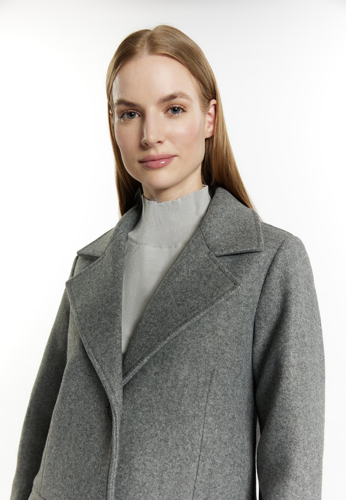 DreiMaster Klassik women's transitional jacket in a wool look