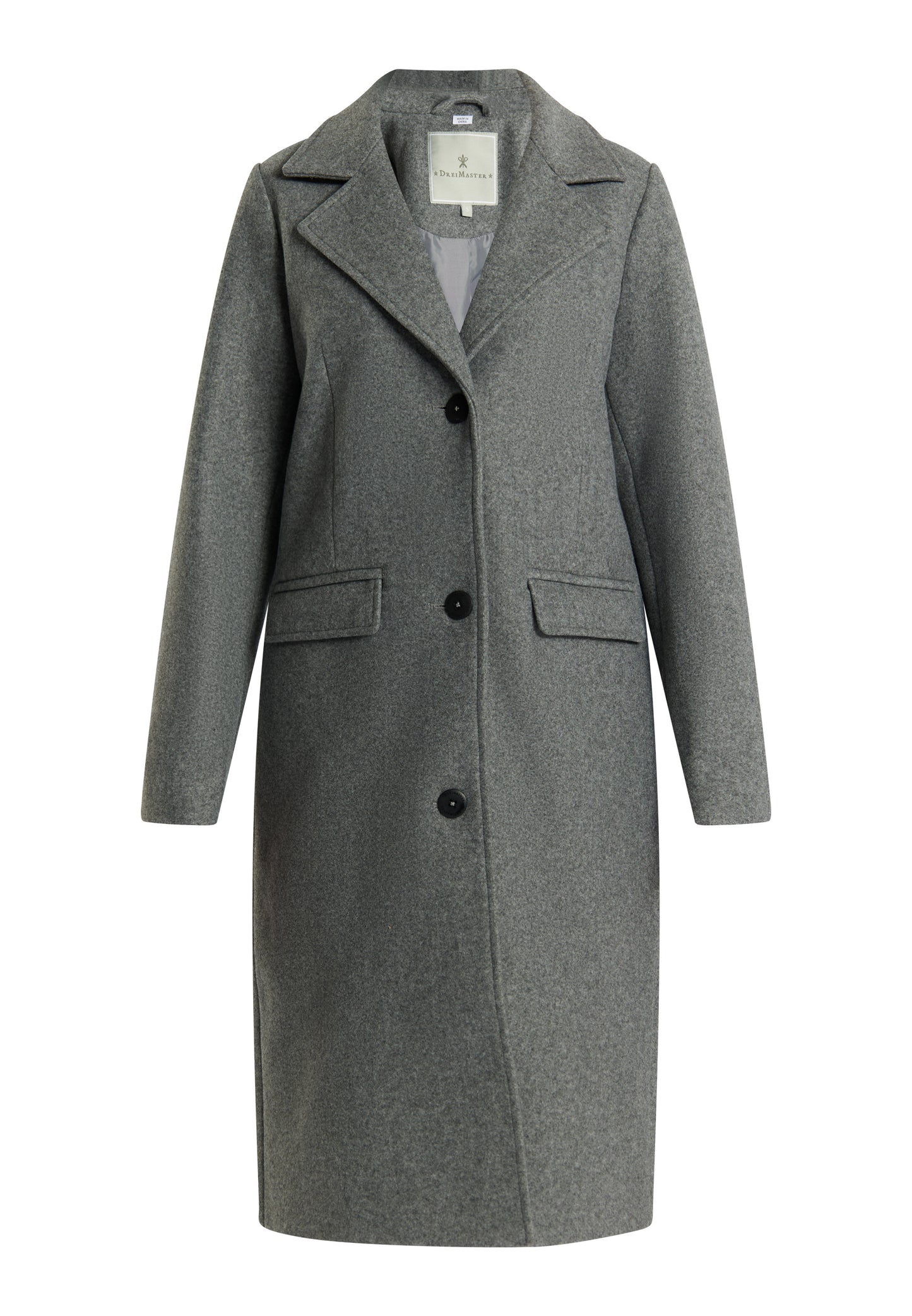 DreiMaster Klassik women's transitional jacket in a wool look