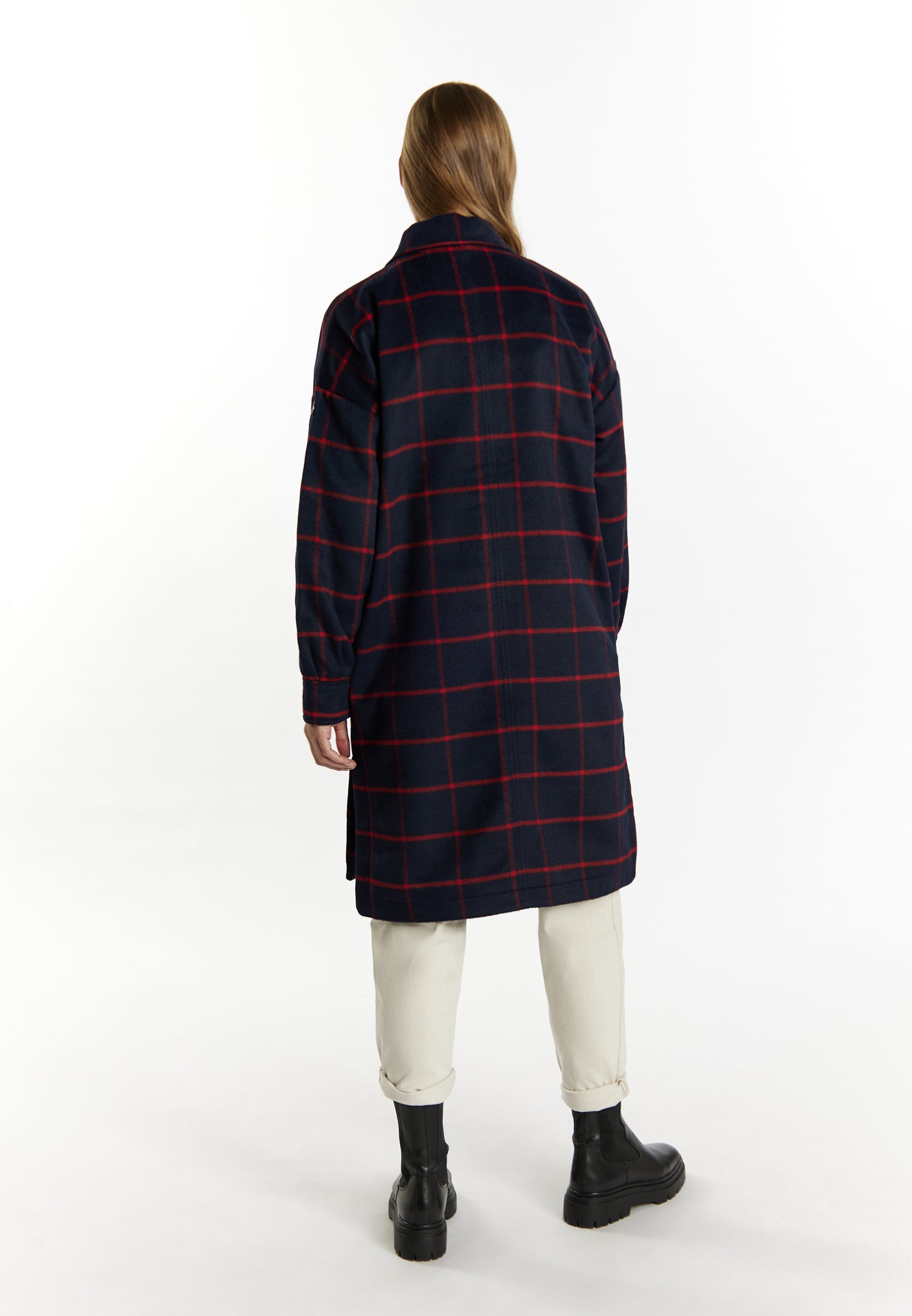 DreiMaster Vintage women's transitional coat in a wool look