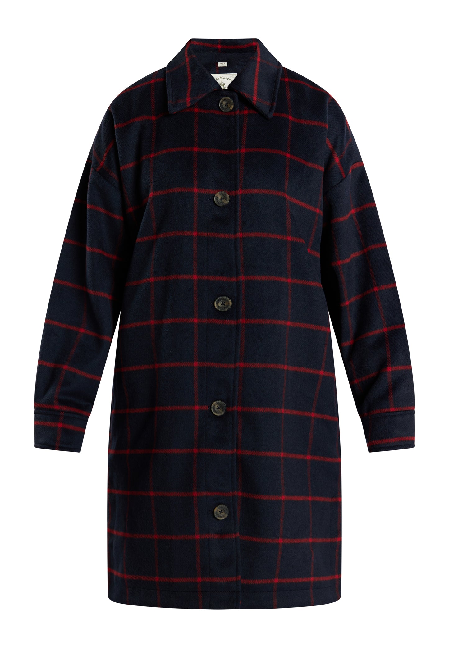 DreiMaster Vintage women's transitional coat in a wool look