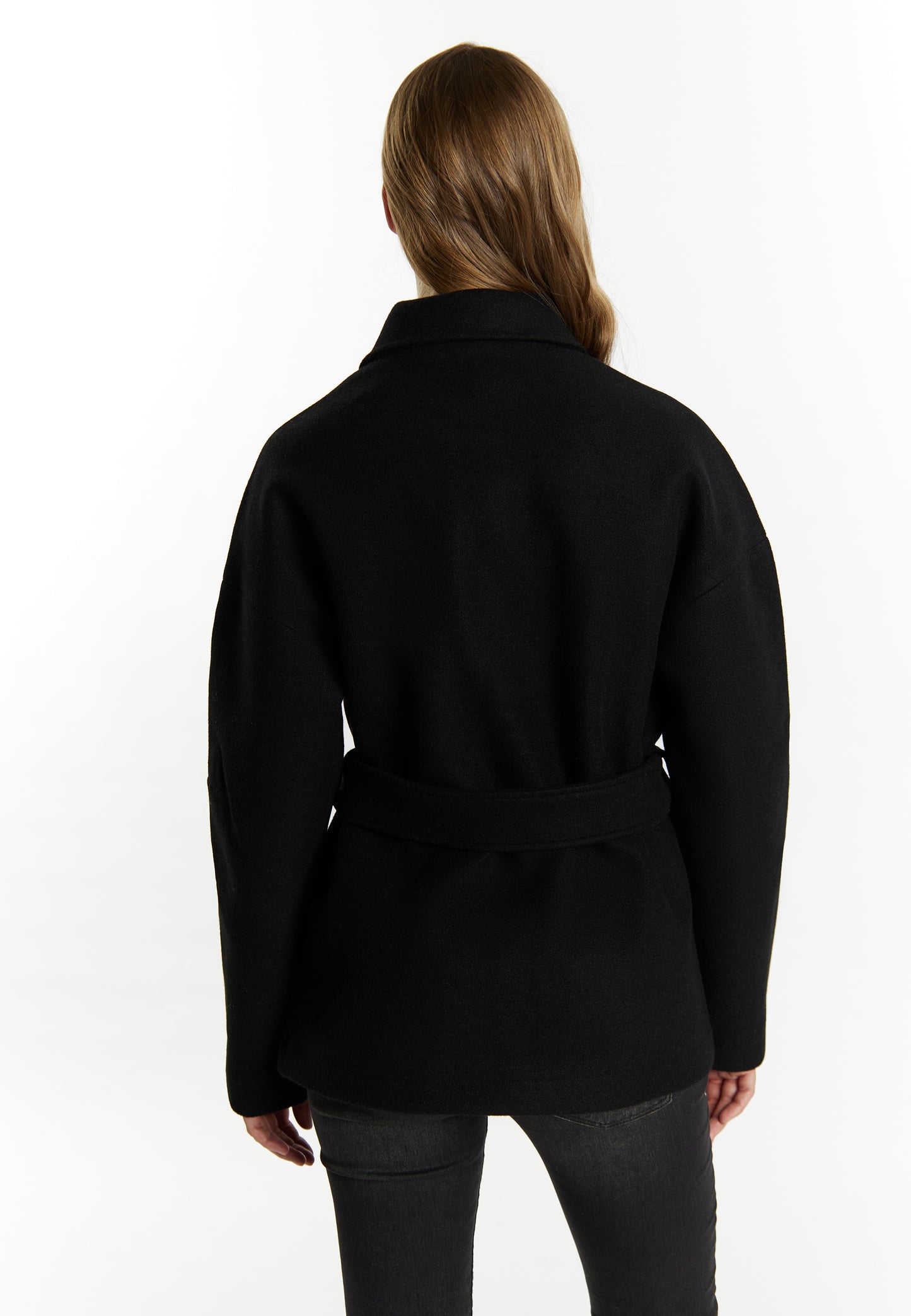 DreiMaster Vintage women's transitional jacket in a wool look