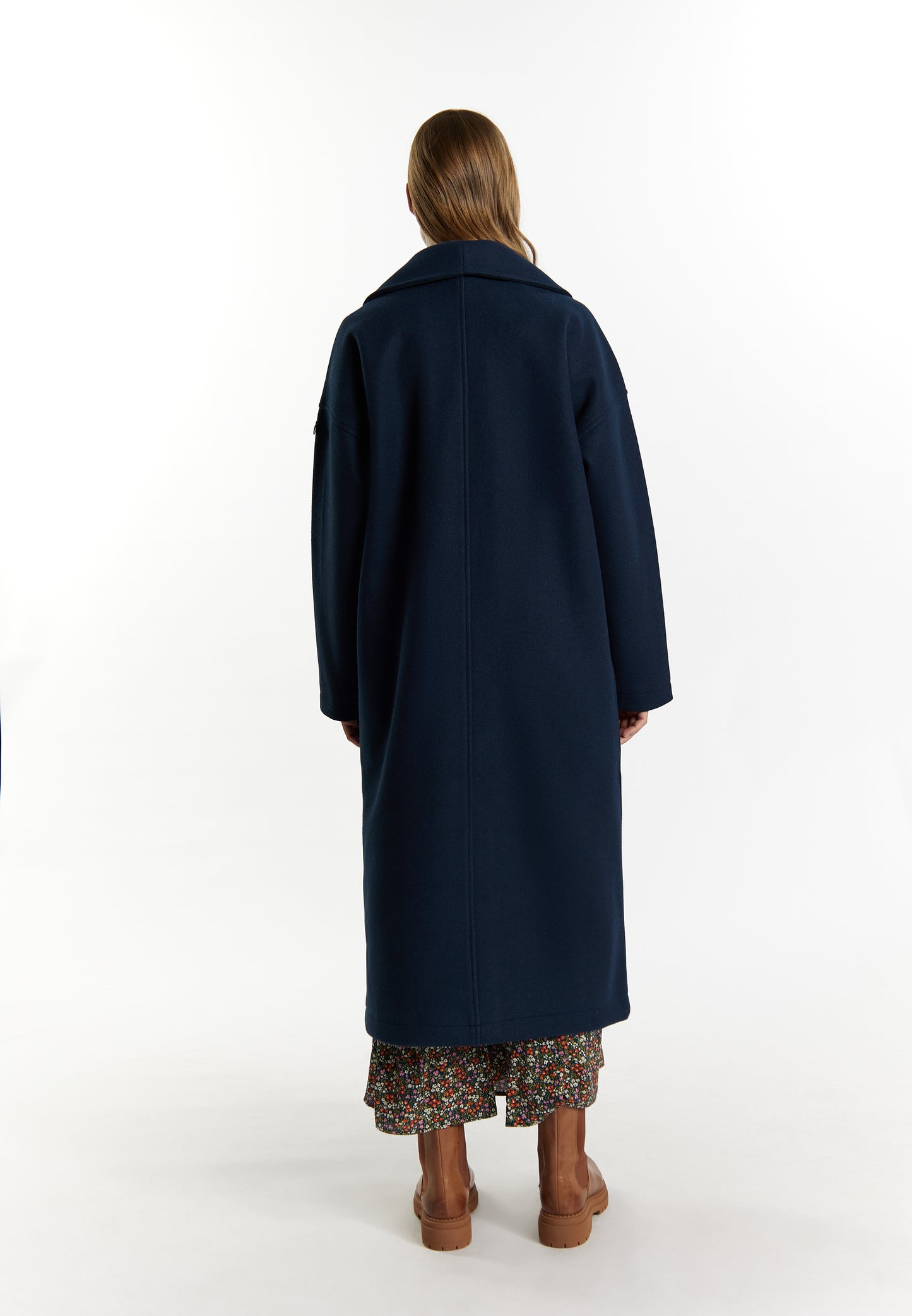 DreiMaster Vintage women's transitional coat in a wool look
