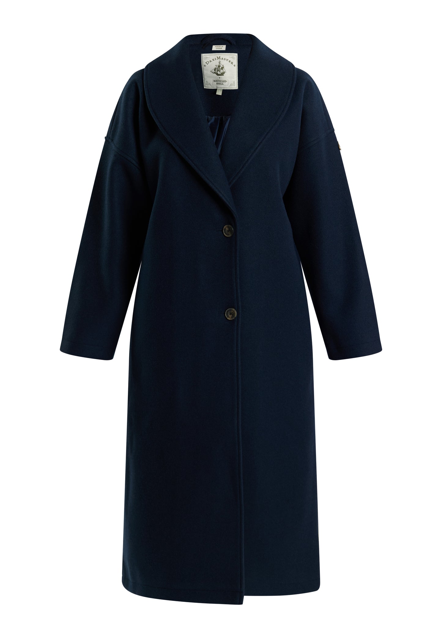DreiMaster Vintage women's transitional coat in a wool look