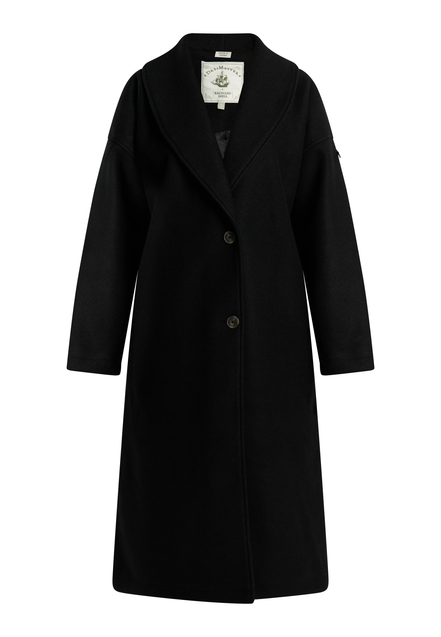 DreiMaster Vintage women's transitional coat in a wool look