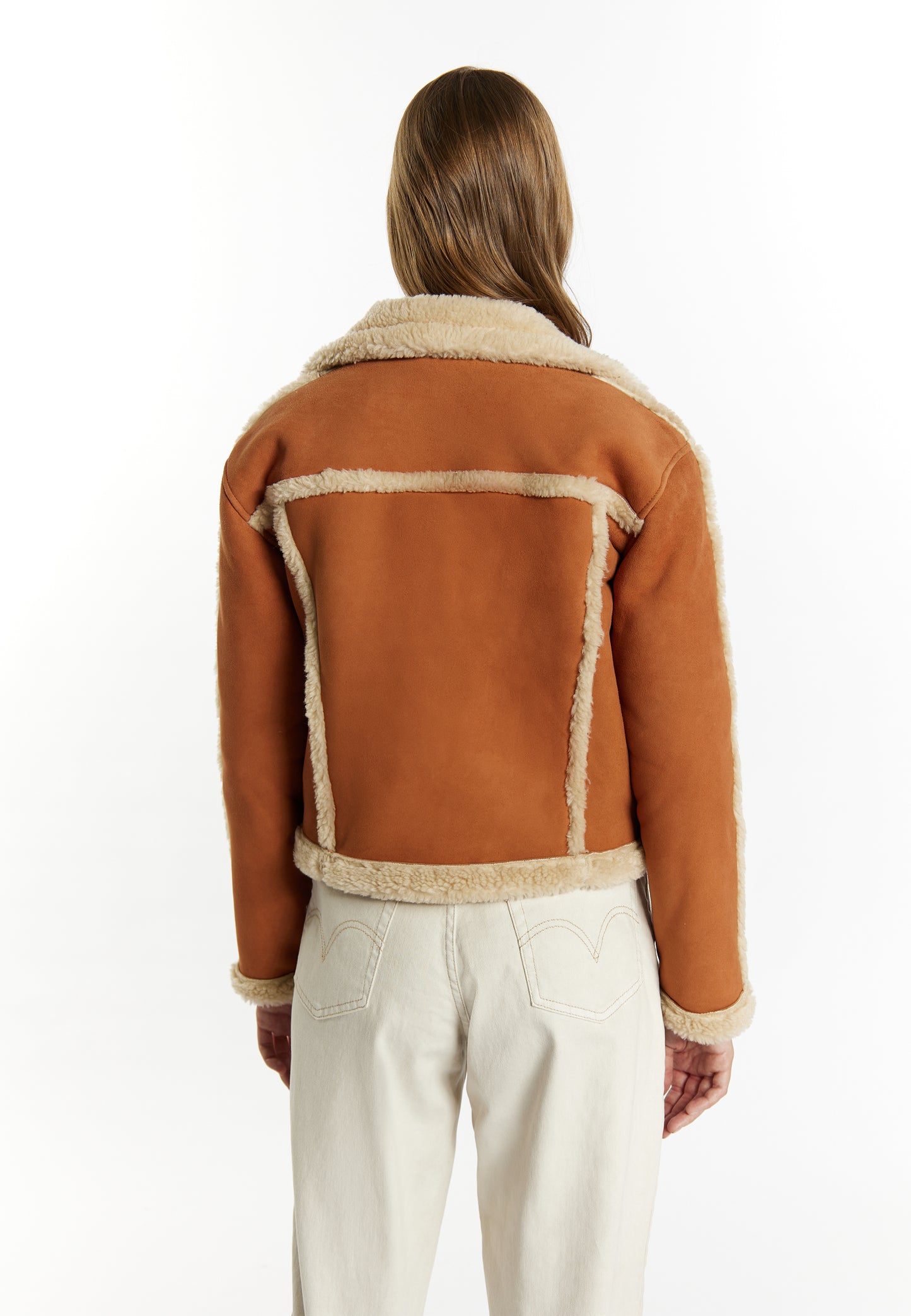 DreiMaster Vintage women's leather biker jacket