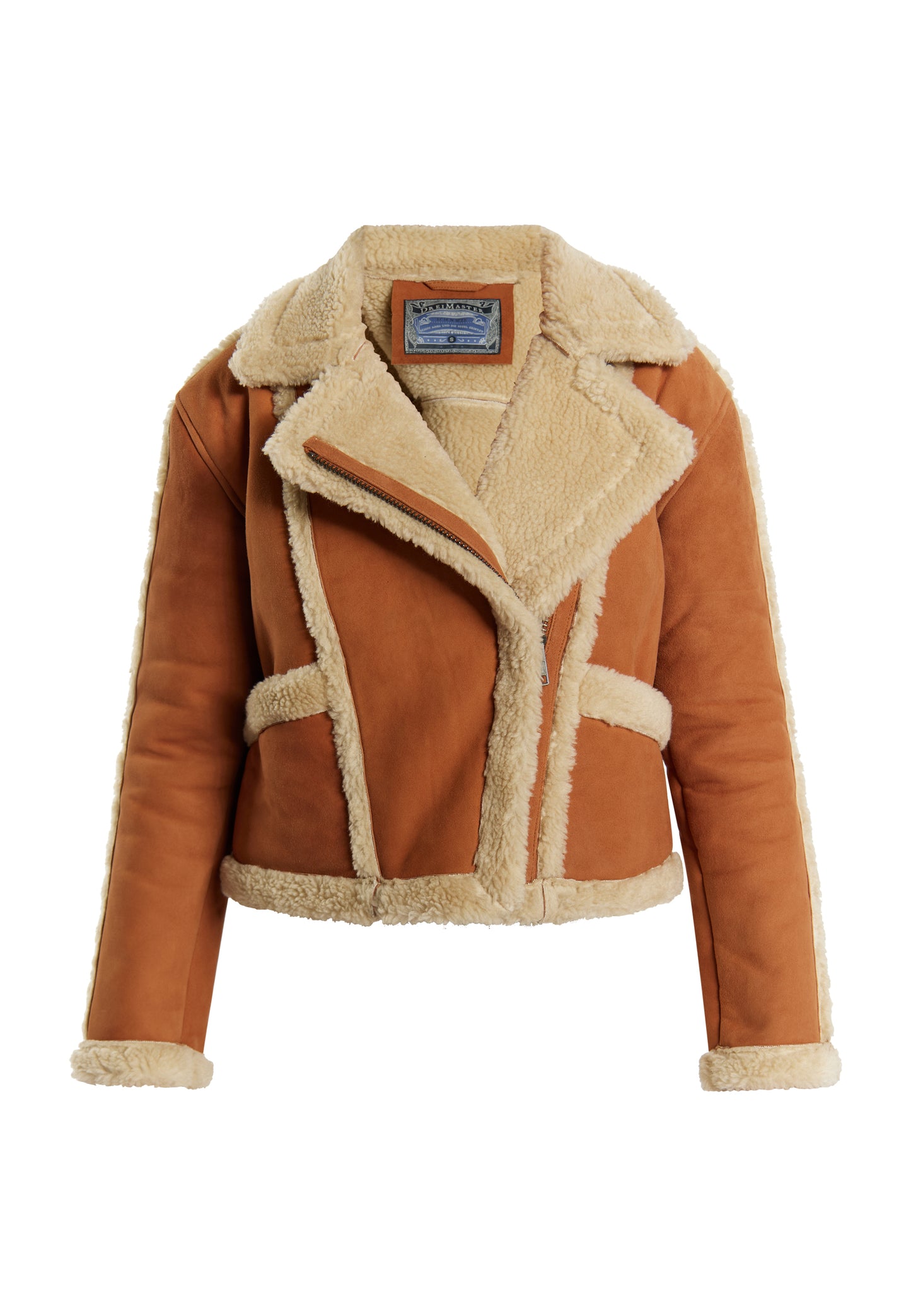 DreiMaster Vintage women's leather biker jacket