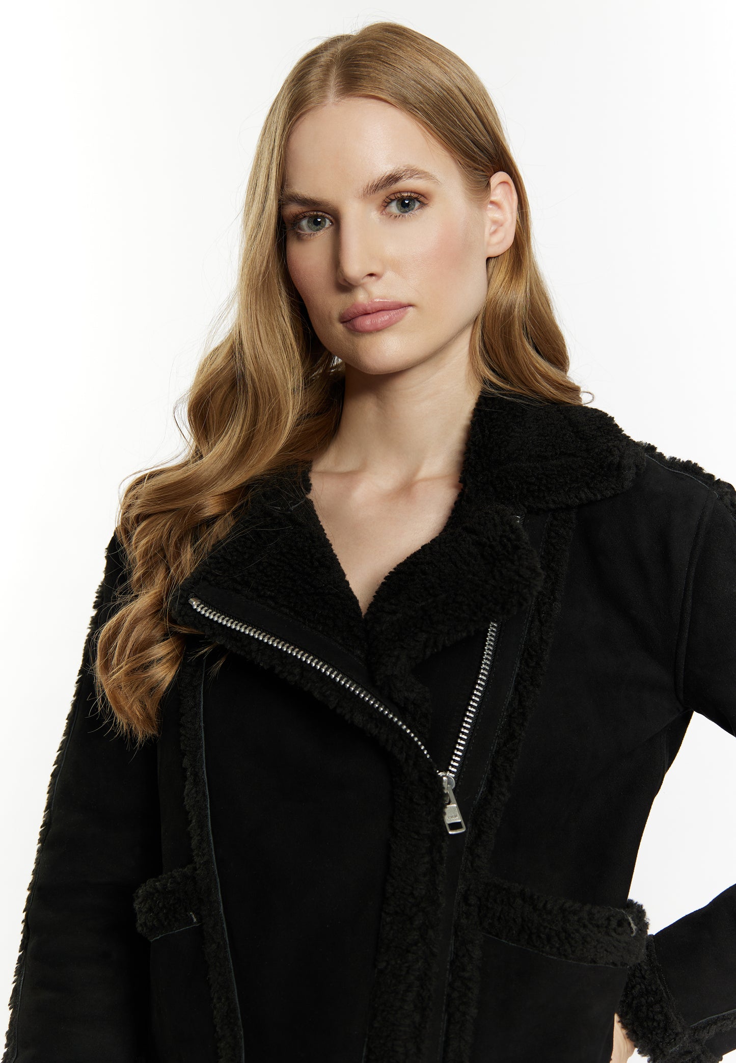 DreiMaster Vintage women's leather biker jacket