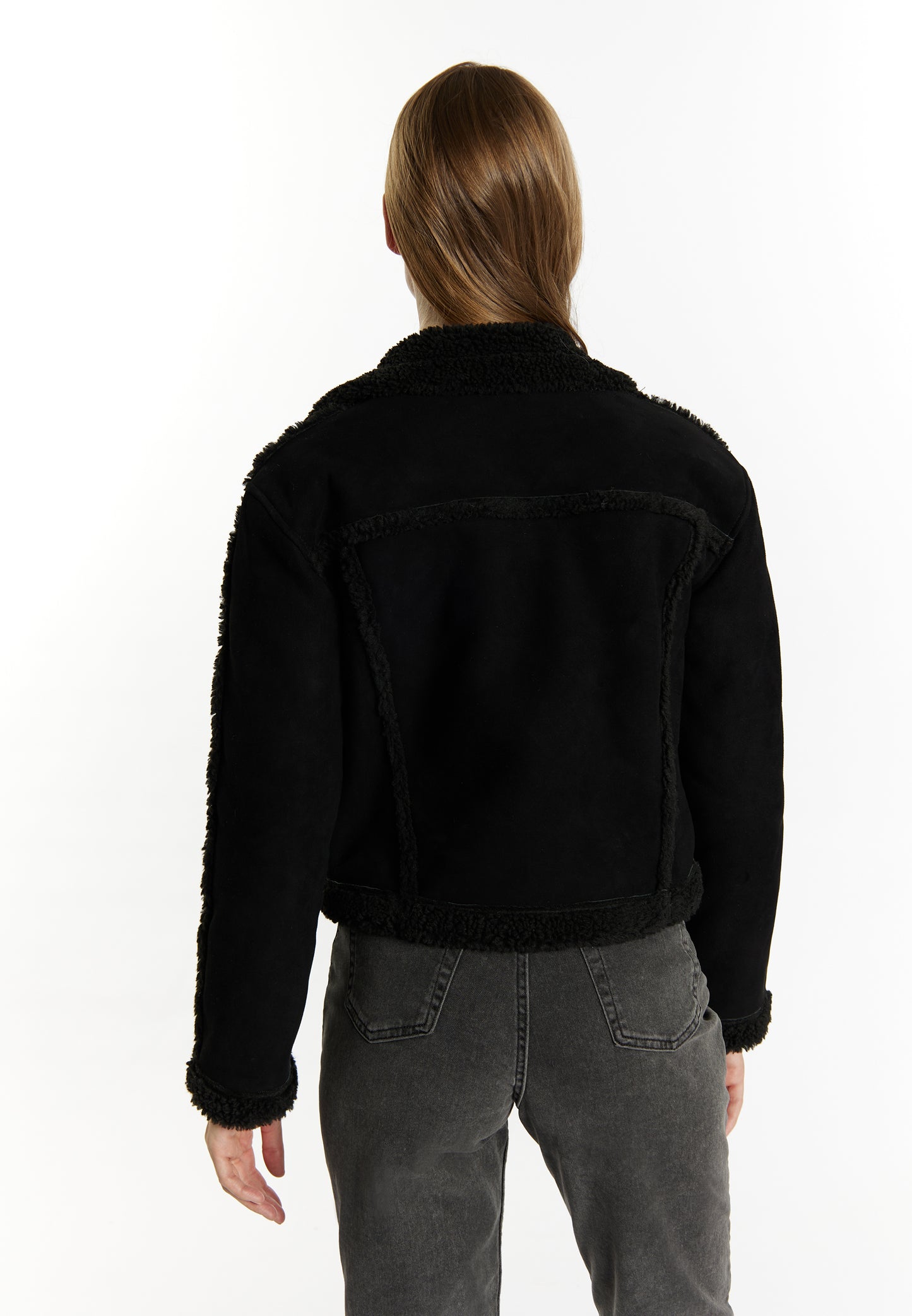 DreiMaster Vintage women's leather biker jacket