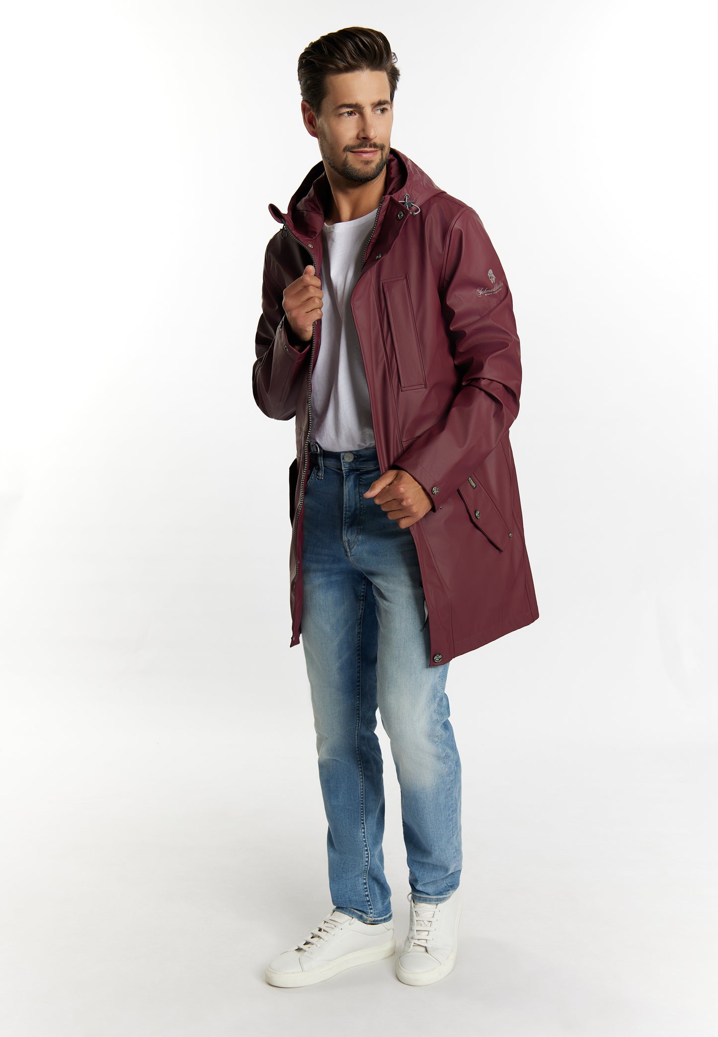 Schmuddelwedda men's rain coat