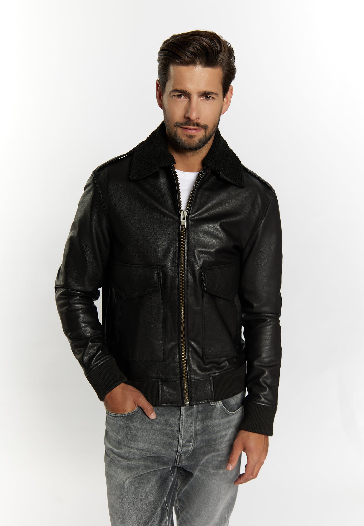 DreiMaster Vintage men's leather jacket
