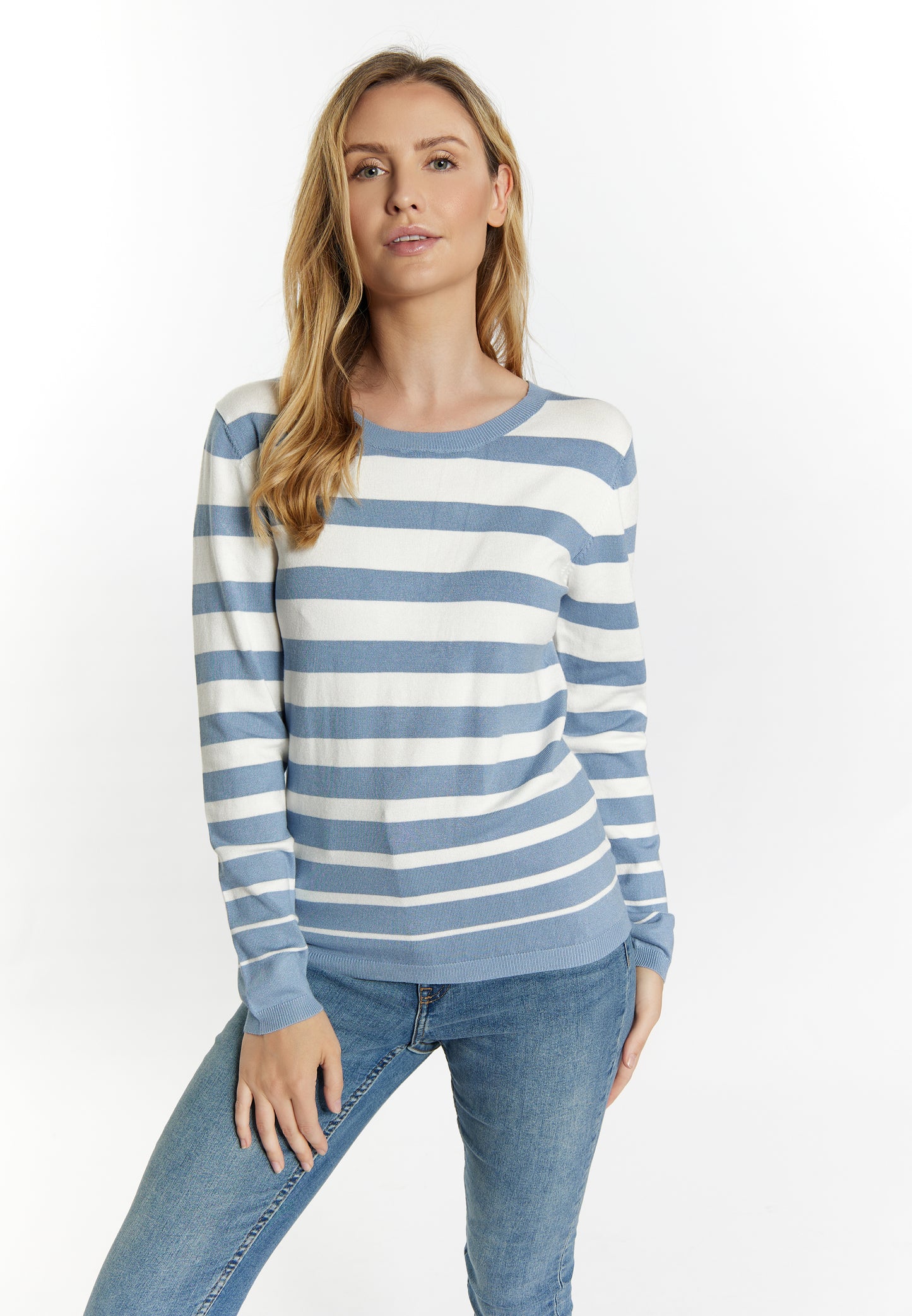 usha BLUE LABEL damski sweter z dzianiny