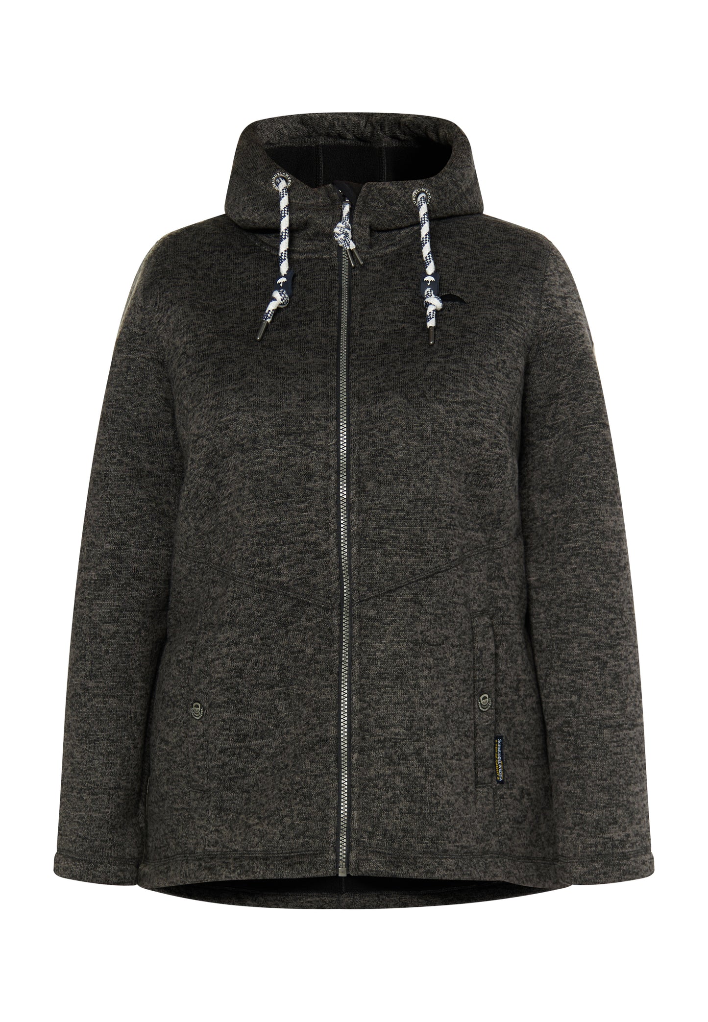 Schmuddelwedda women's knitted fleece jacket