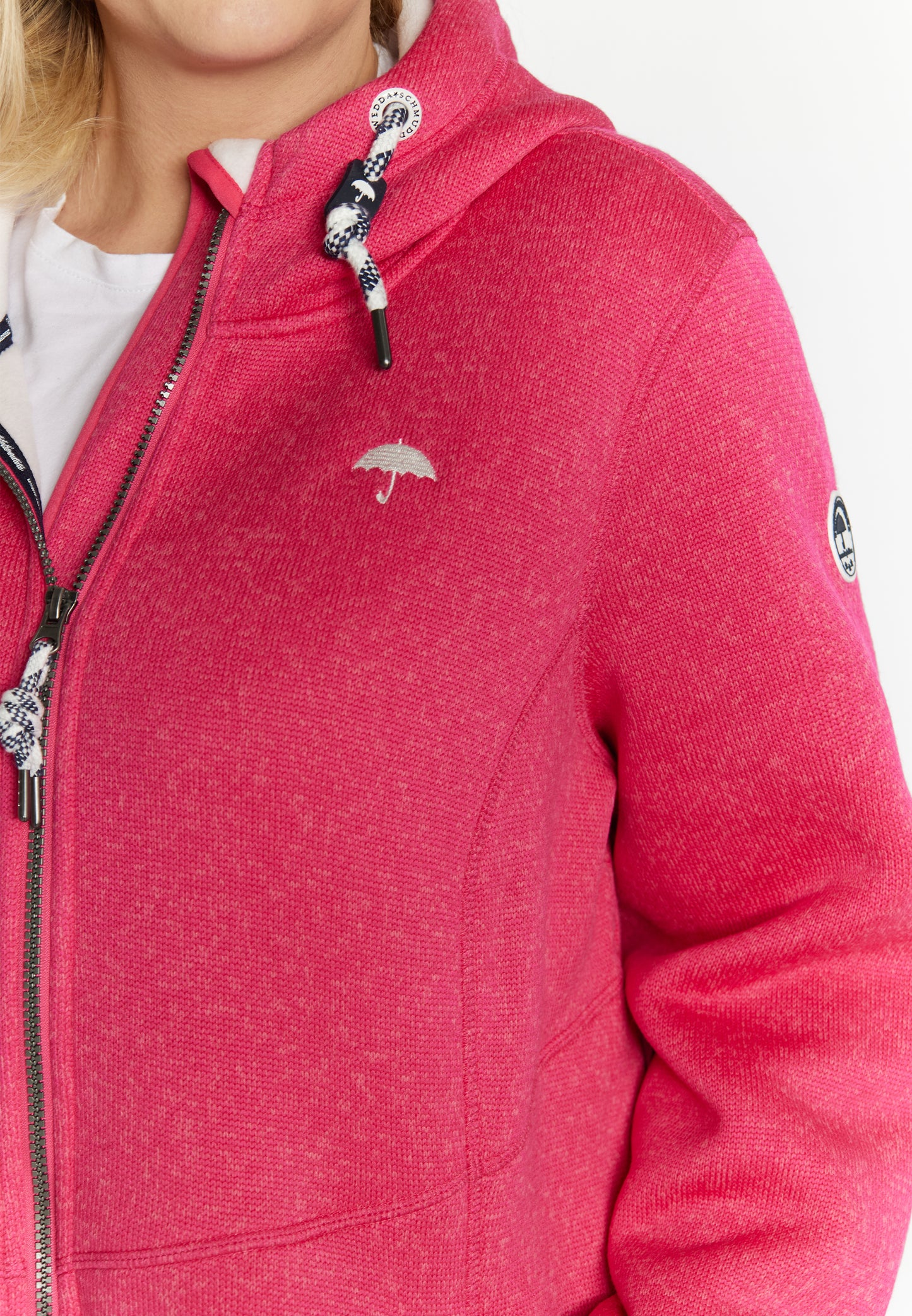 Schmuddelwedda women's knitted fleece jacket