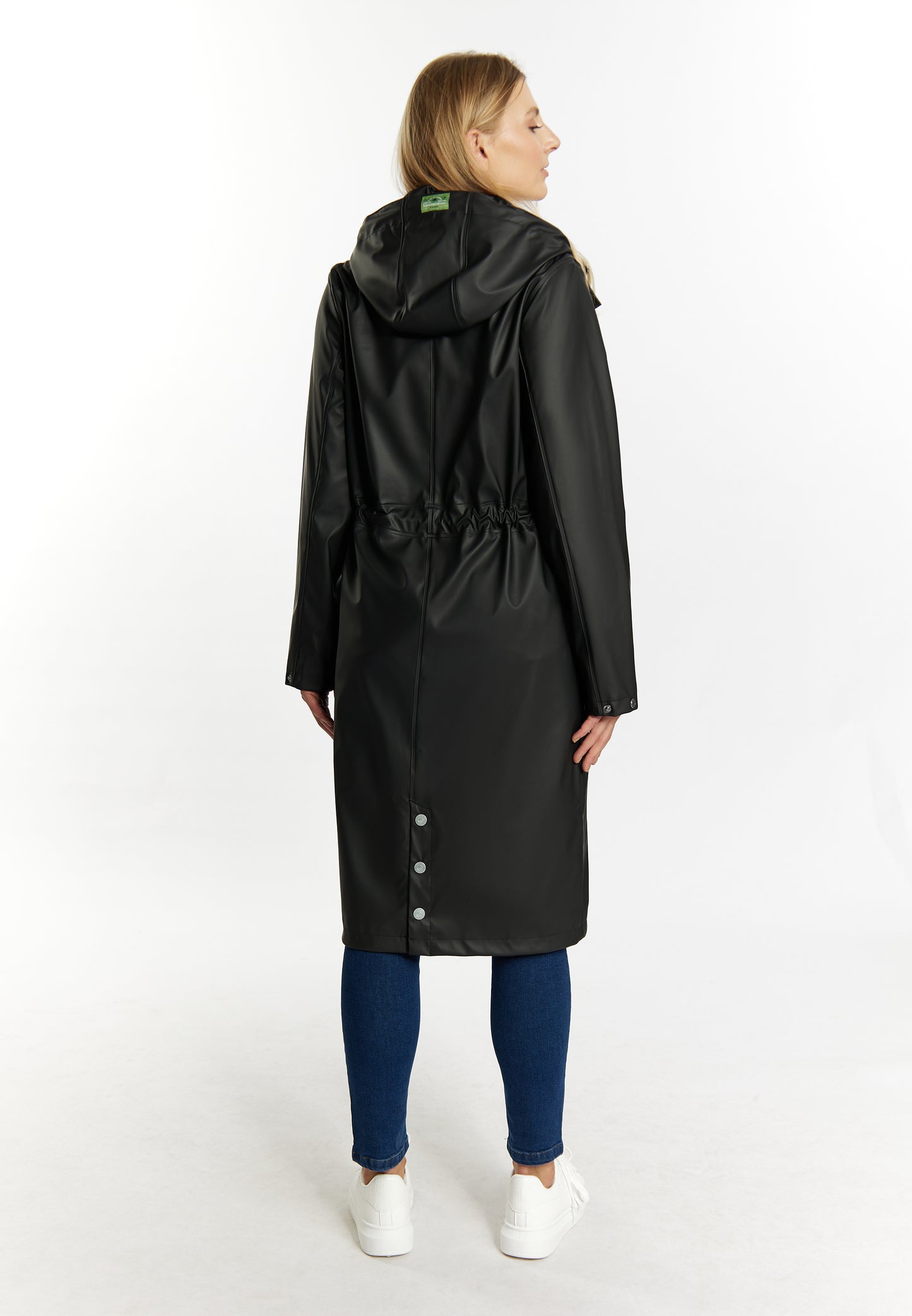Schmuddelwedda women's rain coat made from recycled polyester