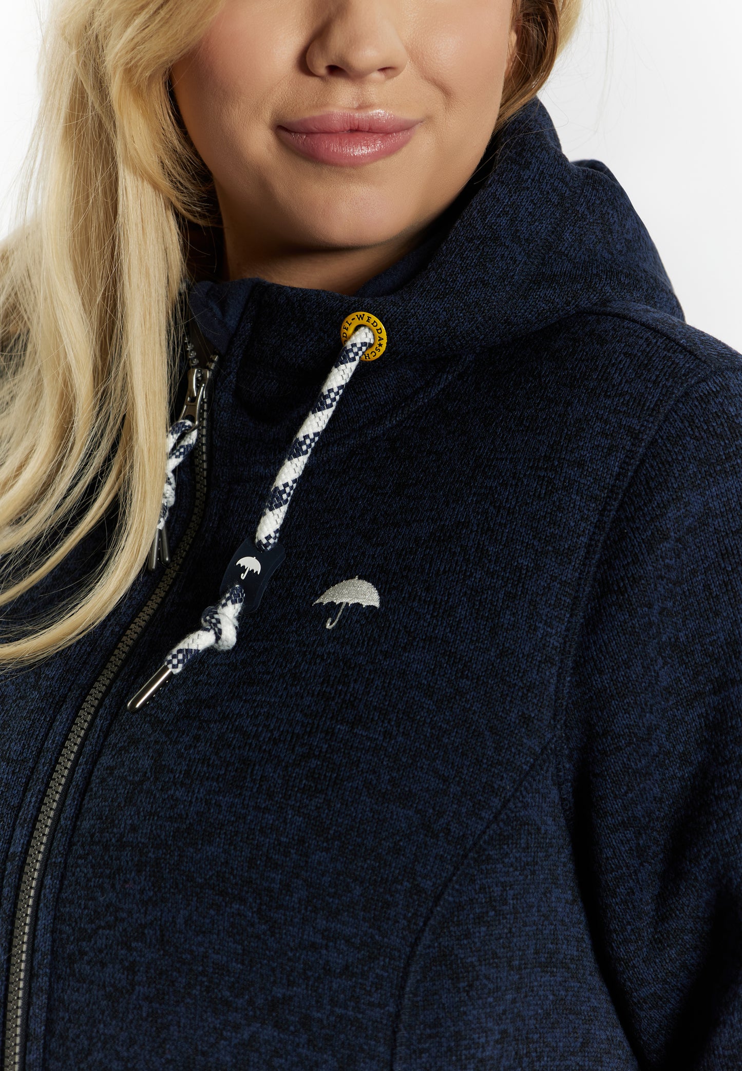 Schmuddelwedda women's knitted fleece jacket