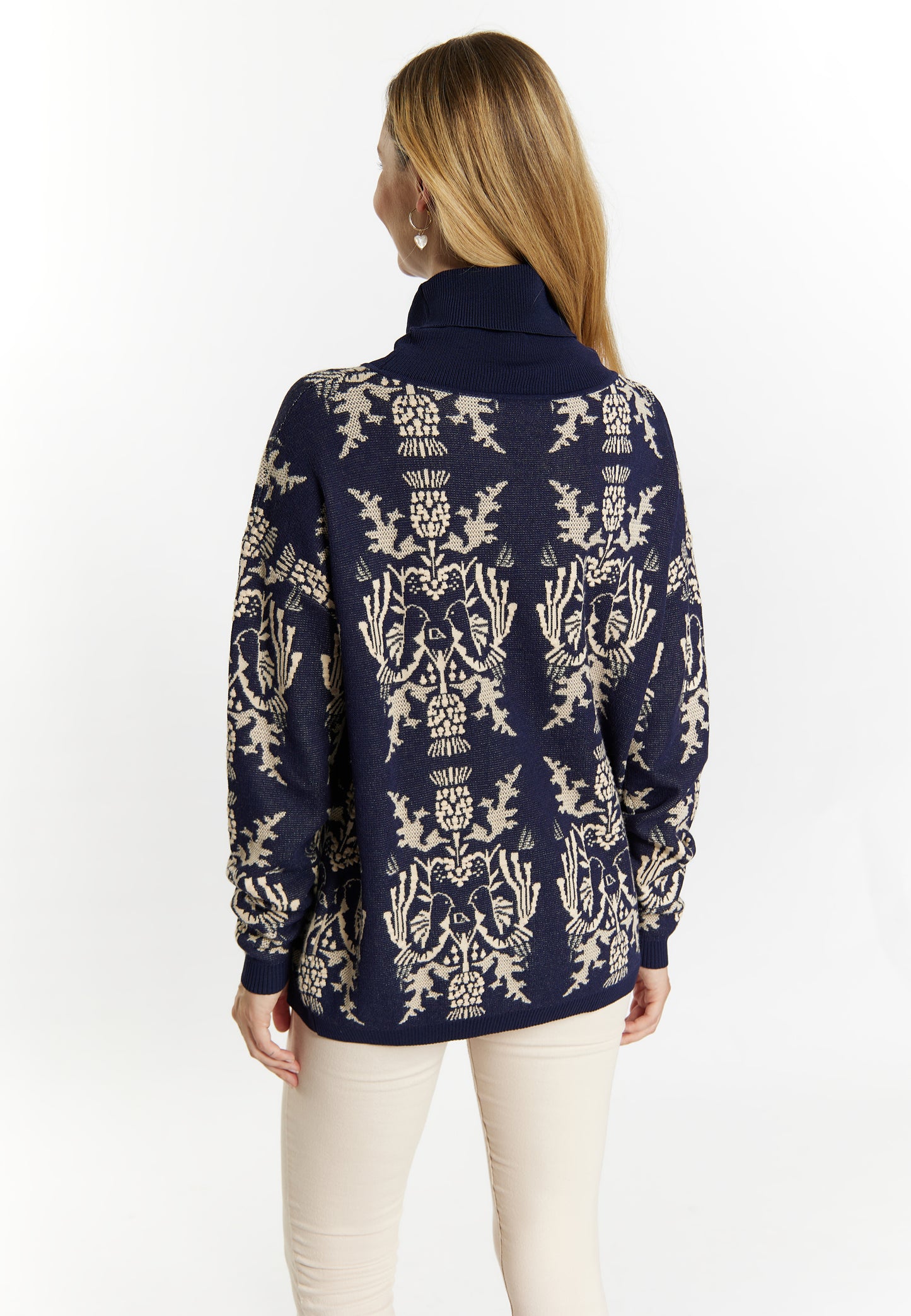 usha damski sweter dzianinowy