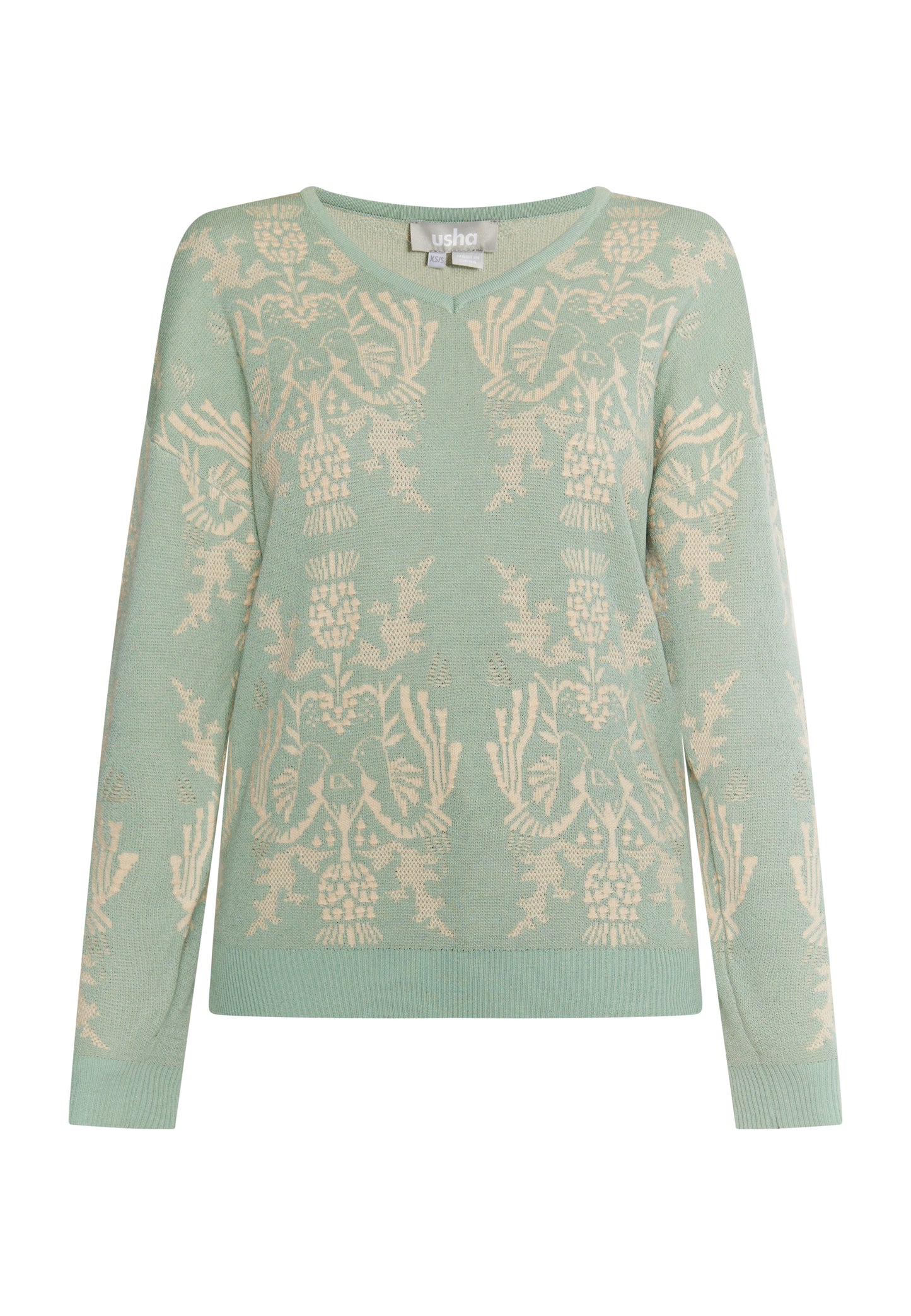 usha women's knitted sweater