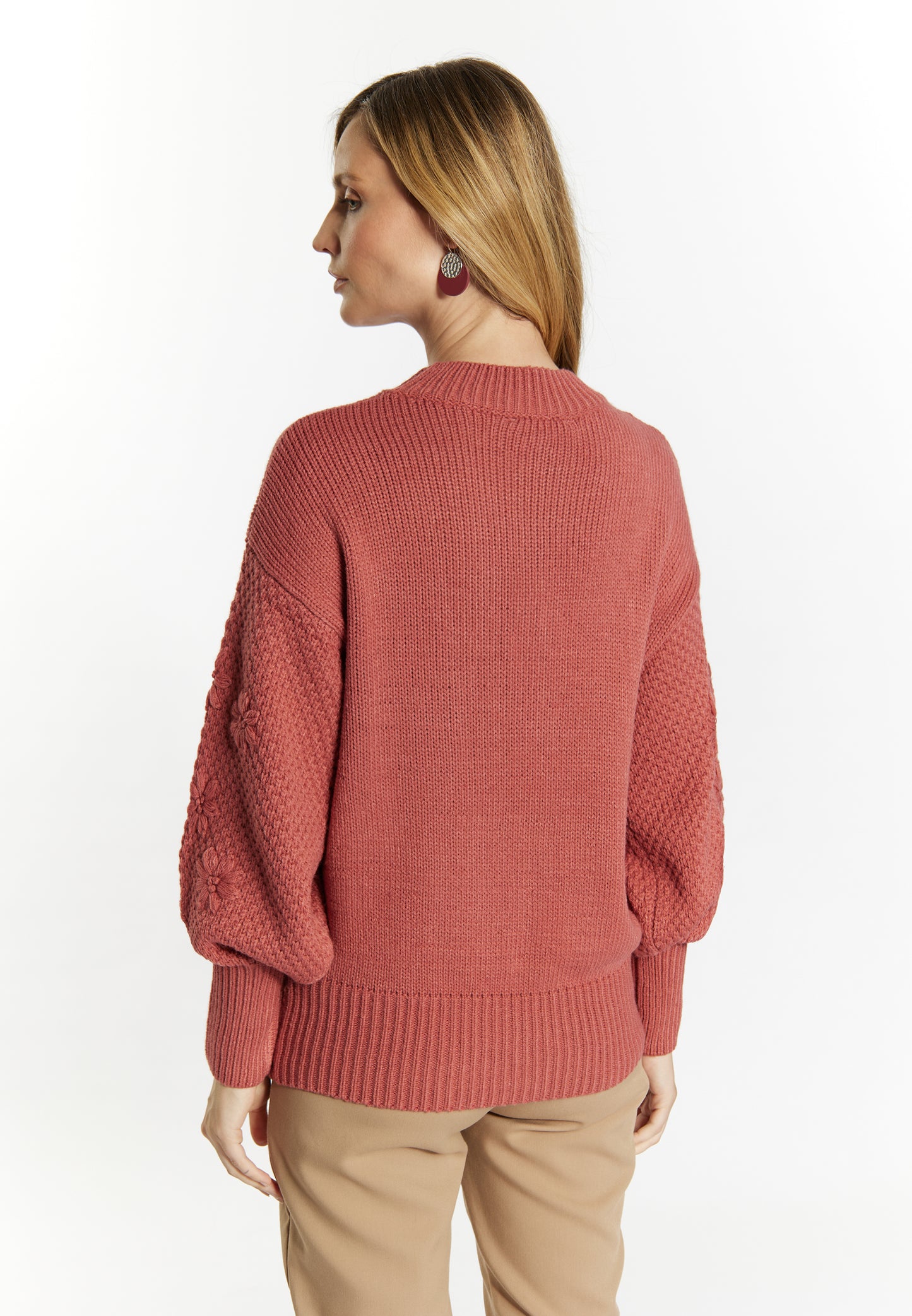 usha damski sweter dzianinowy