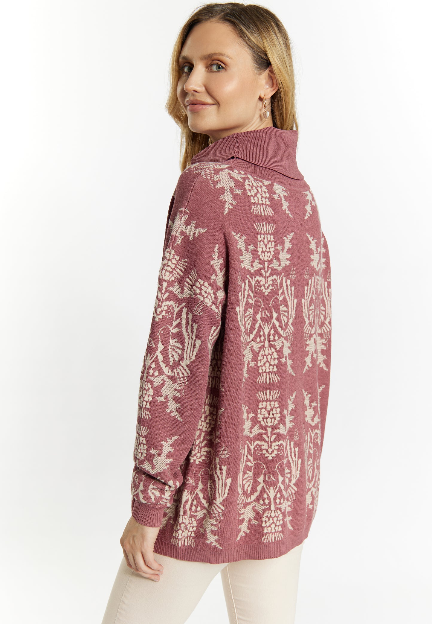 usha damski sweter dzianinowy