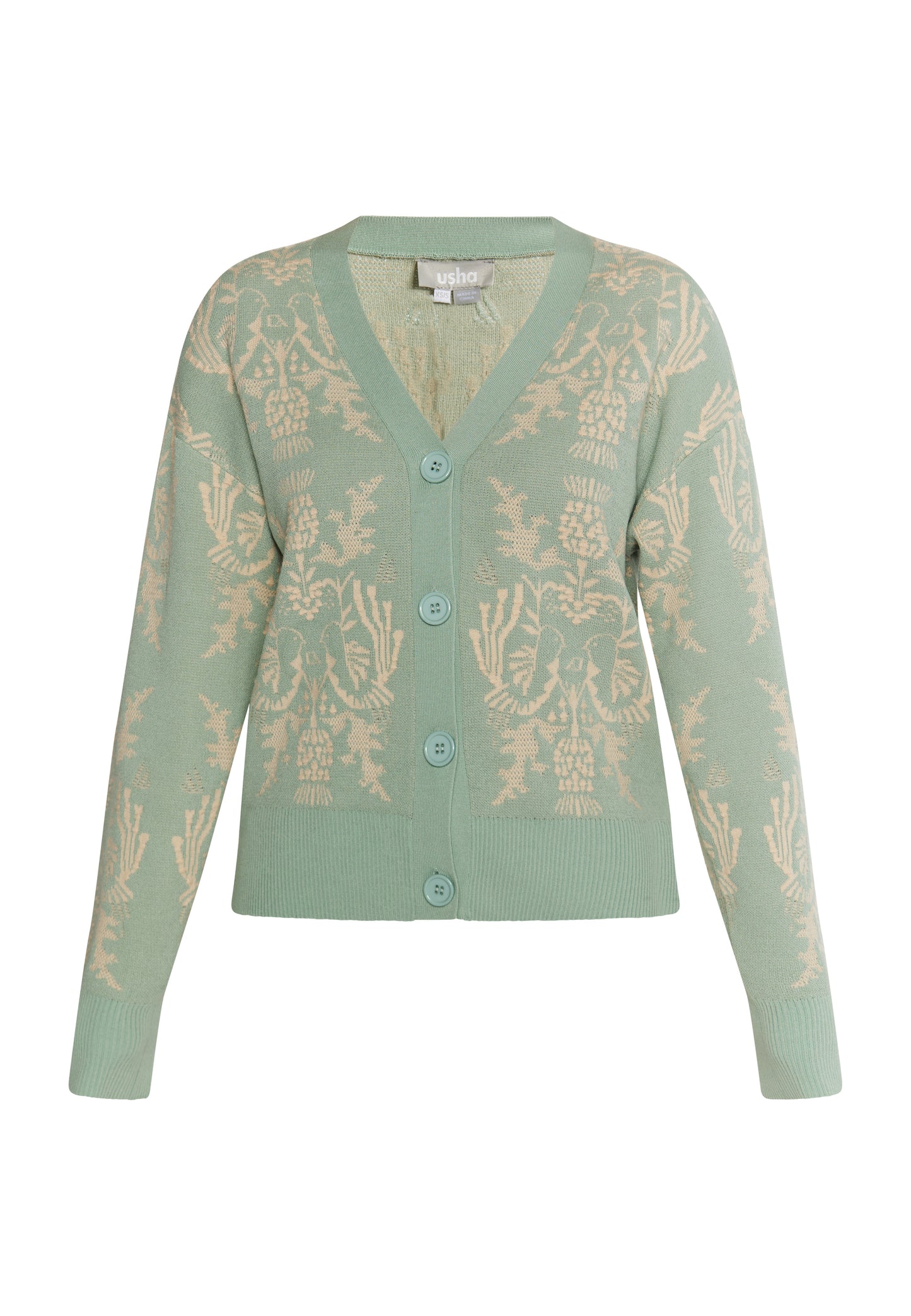 usha women's knit cardigan