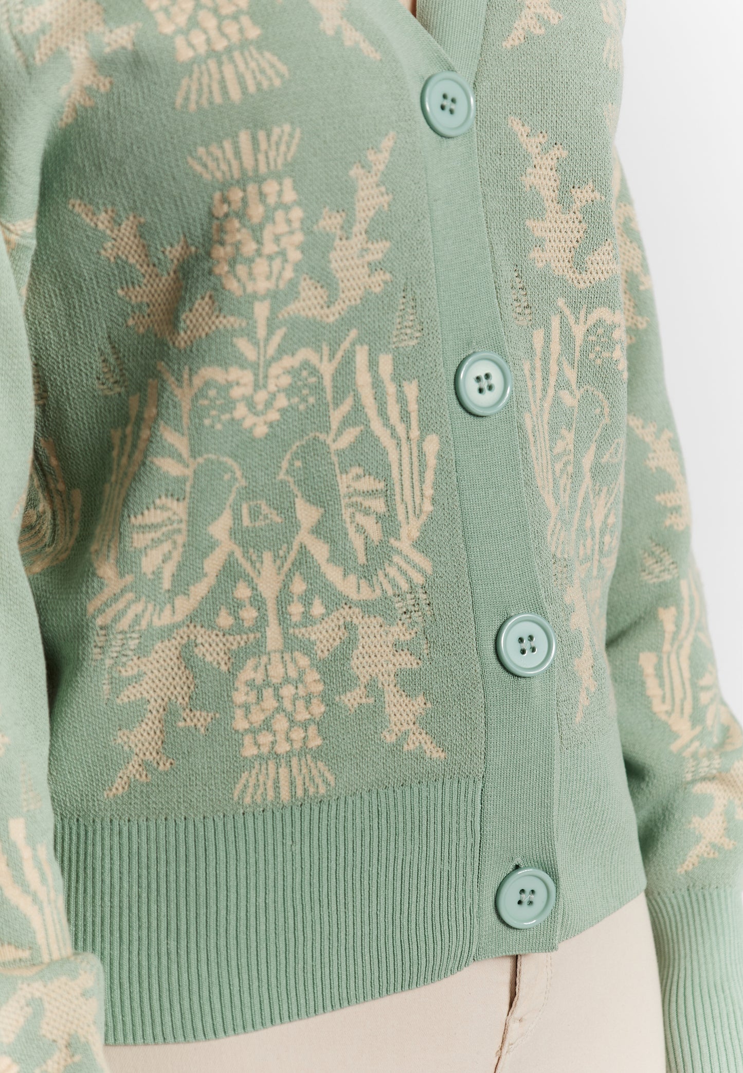 usha women's knit cardigan