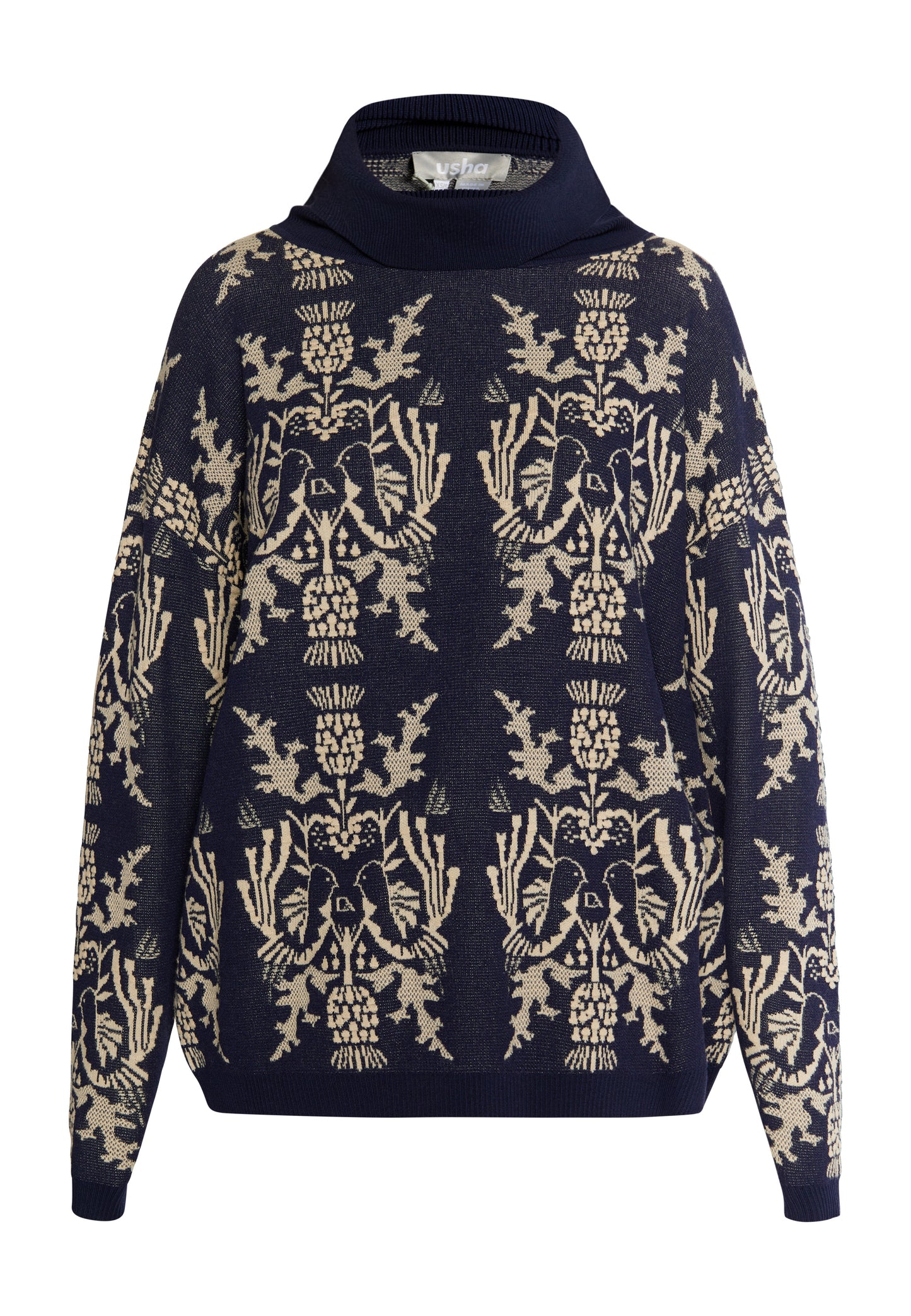 usha damski sweter dzianinowy
