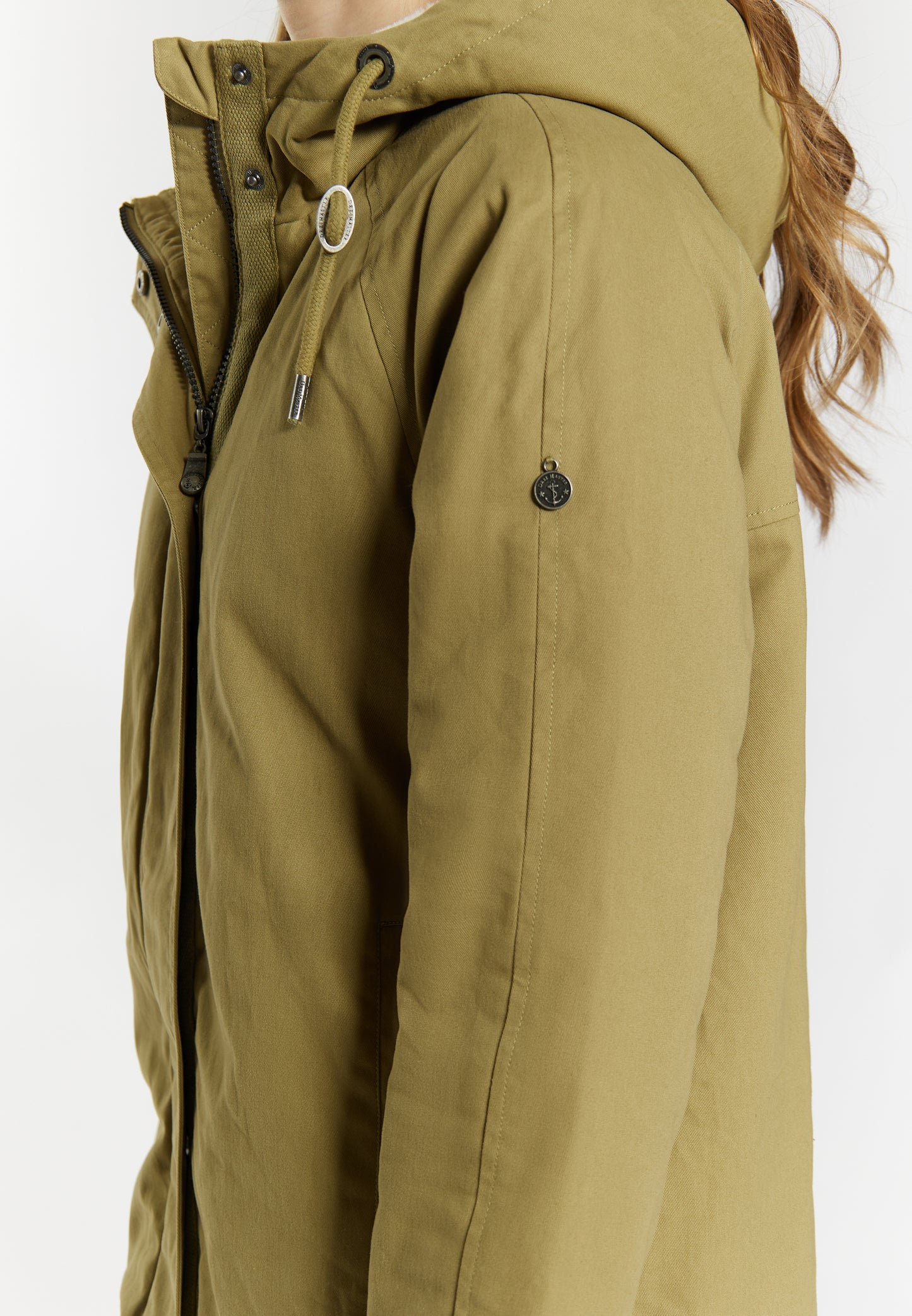 DreiMaster Vintage women's winter parka + shopping bag set