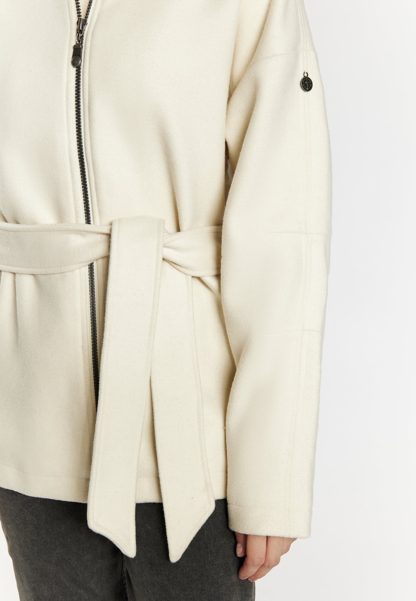 DreiMaster Vintage women's transitional jacket made from a wool blend