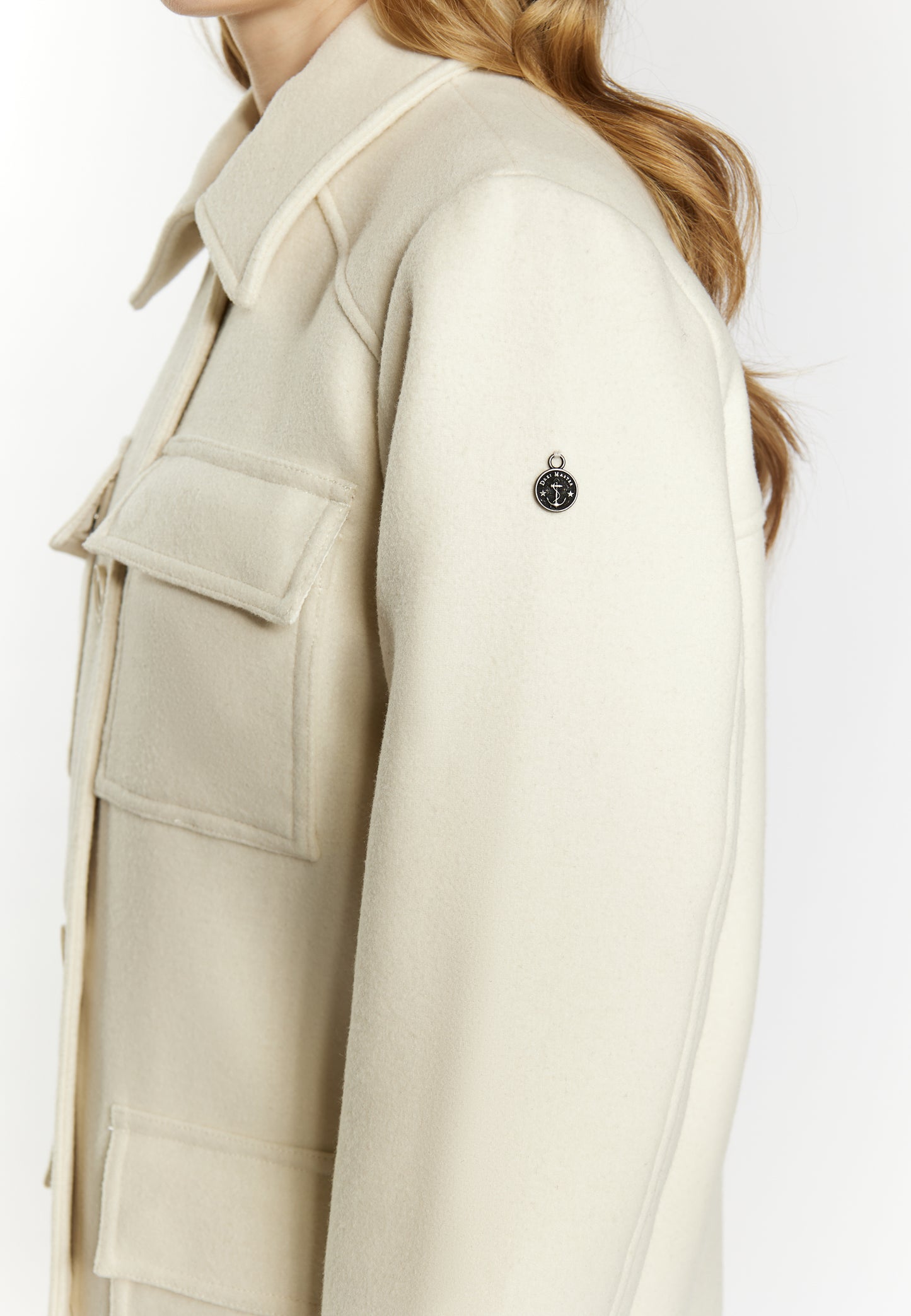 DreiMaster Vintage women's transitional jacket made from a wool blend