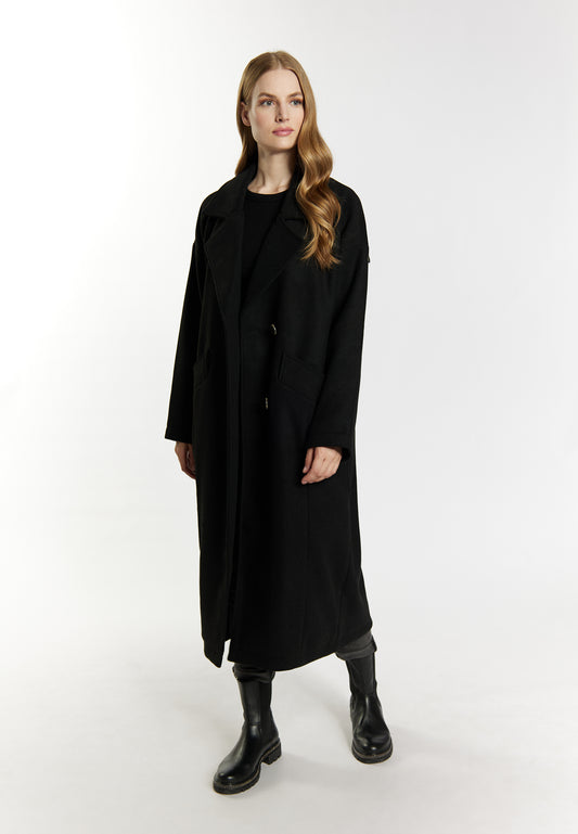 DreiMaster Vintage women's transitional coat made of wool blend