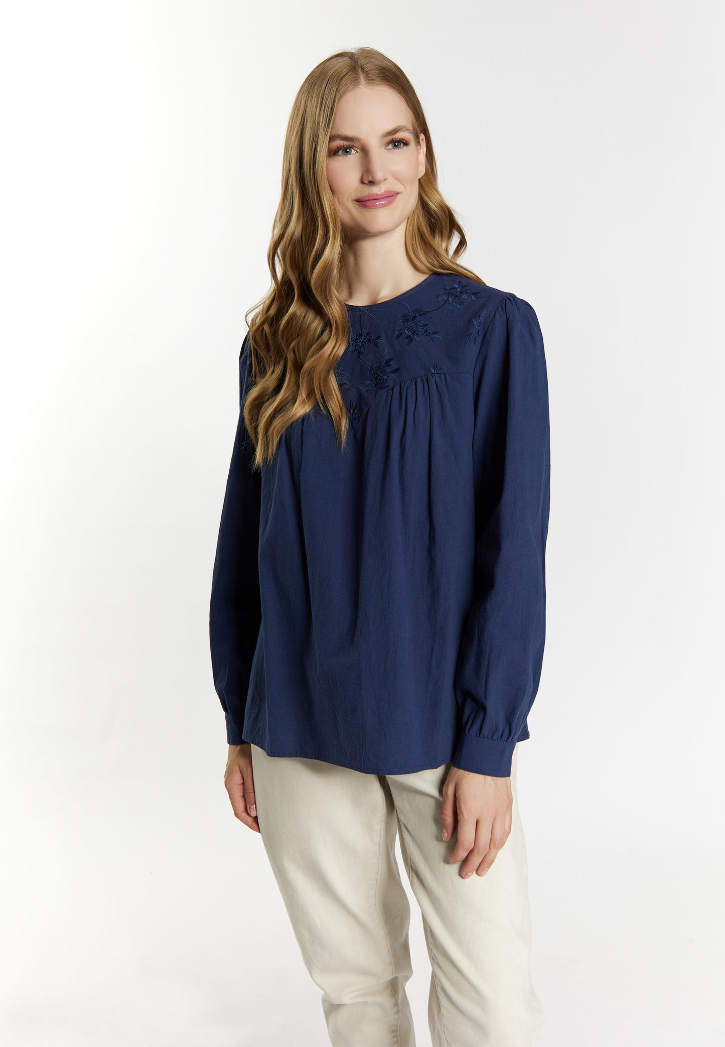 DreiMaster Vintage women's long sleeve blouse