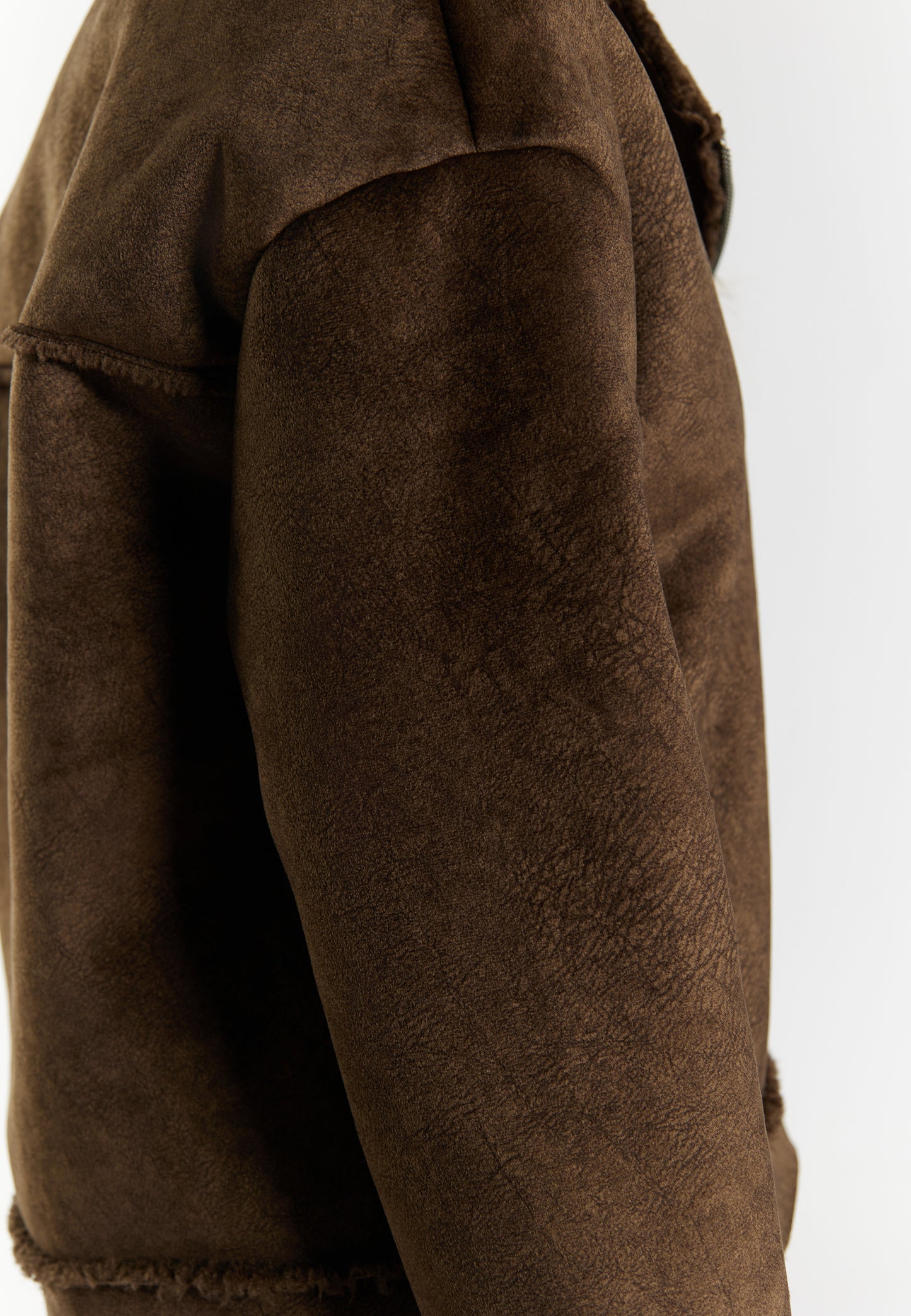DreiMaster Vintage women's transition jacket made of imitation fur