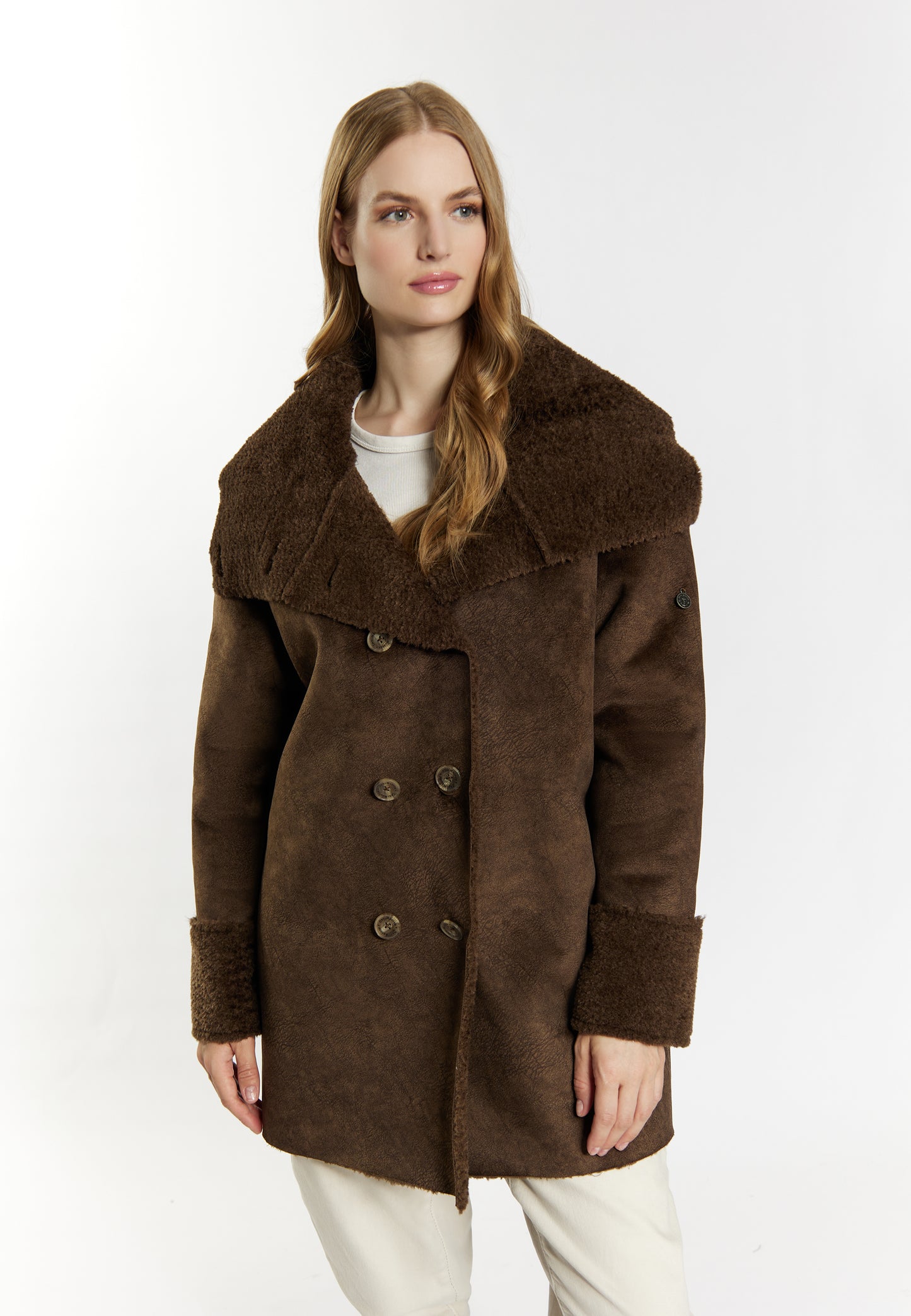 DreiMaster Vintage women's faux fur jacket