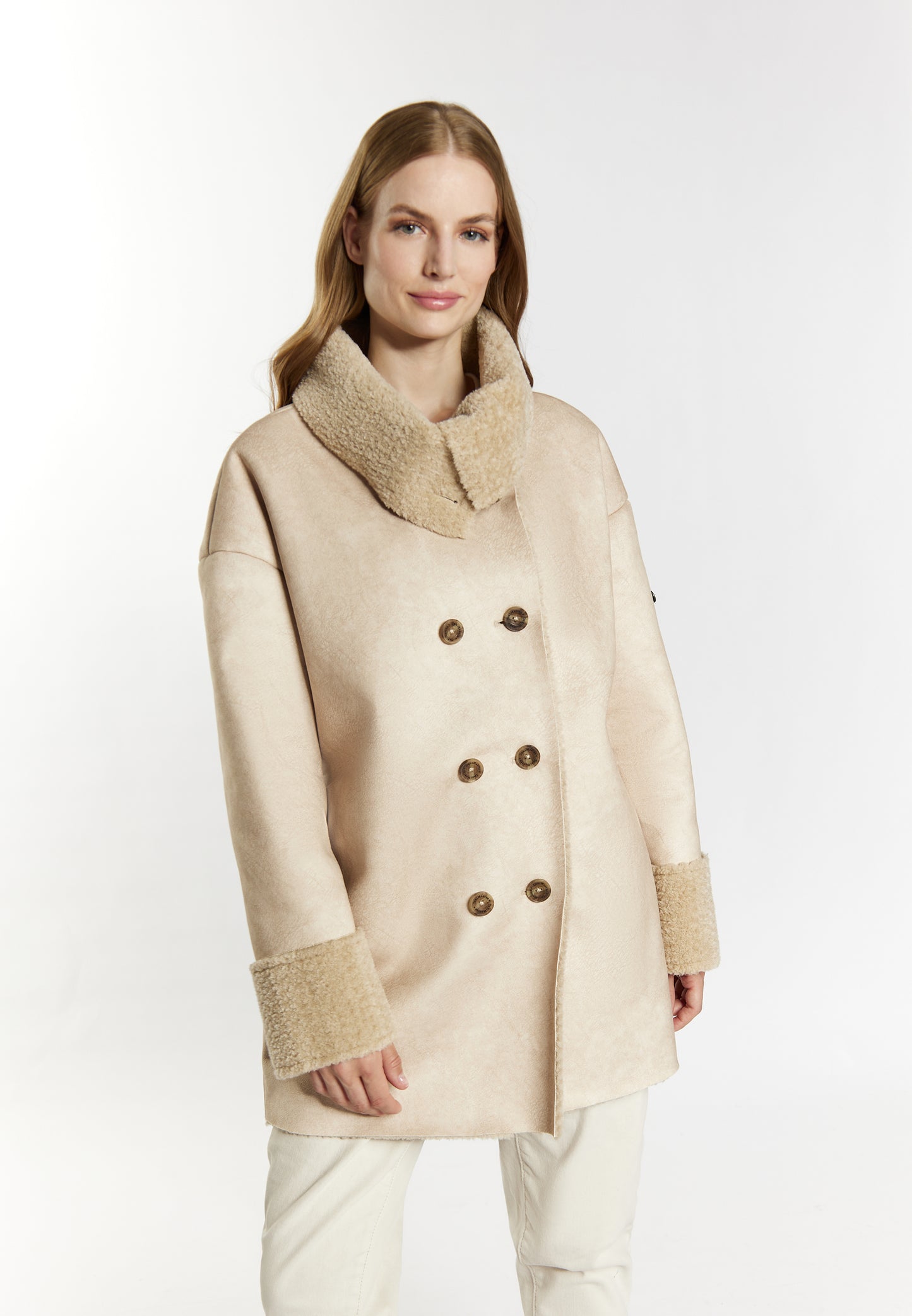 DreiMaster Vintage women's faux fur jacket