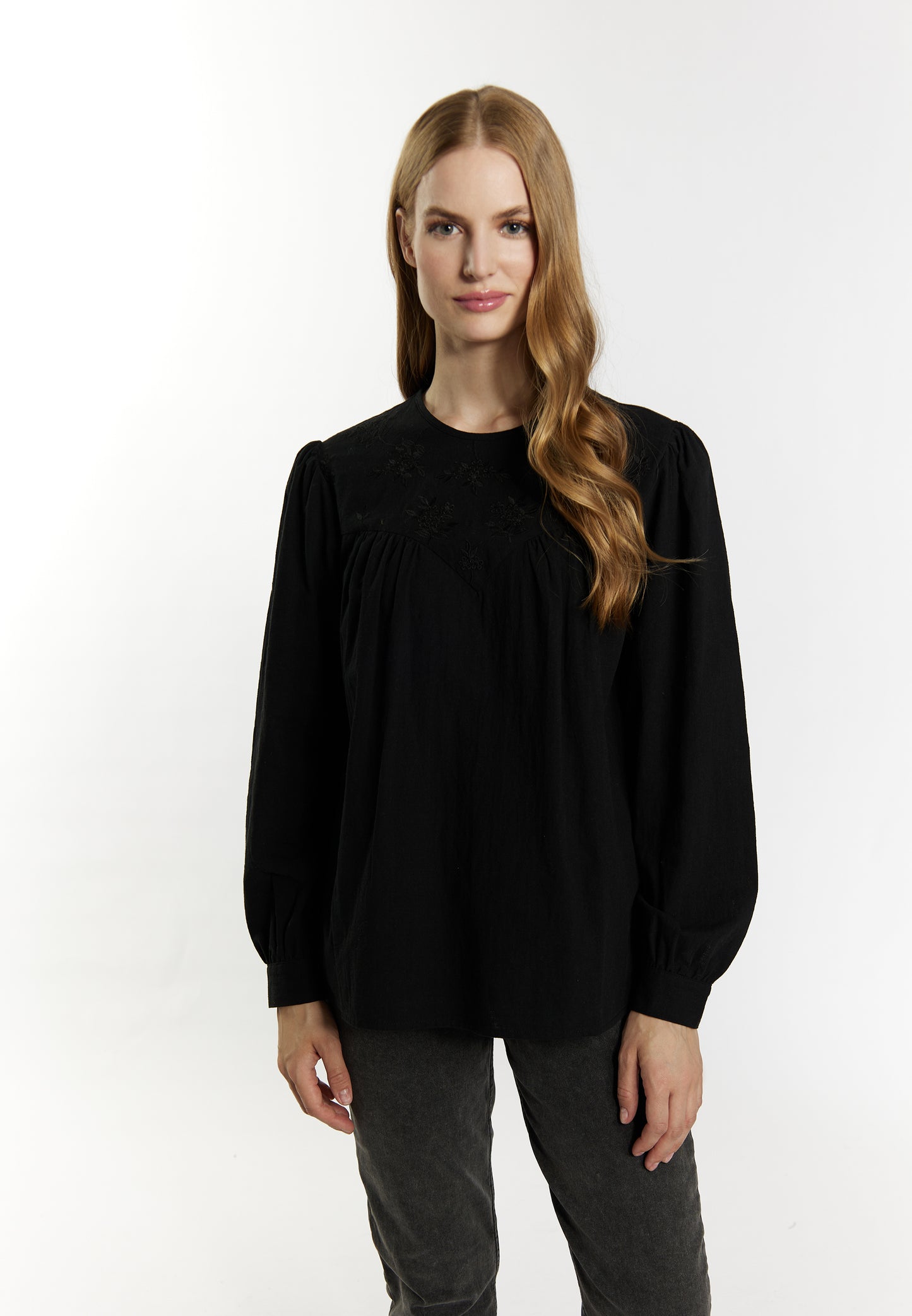 DreiMaster Vintage women's long sleeve blouse