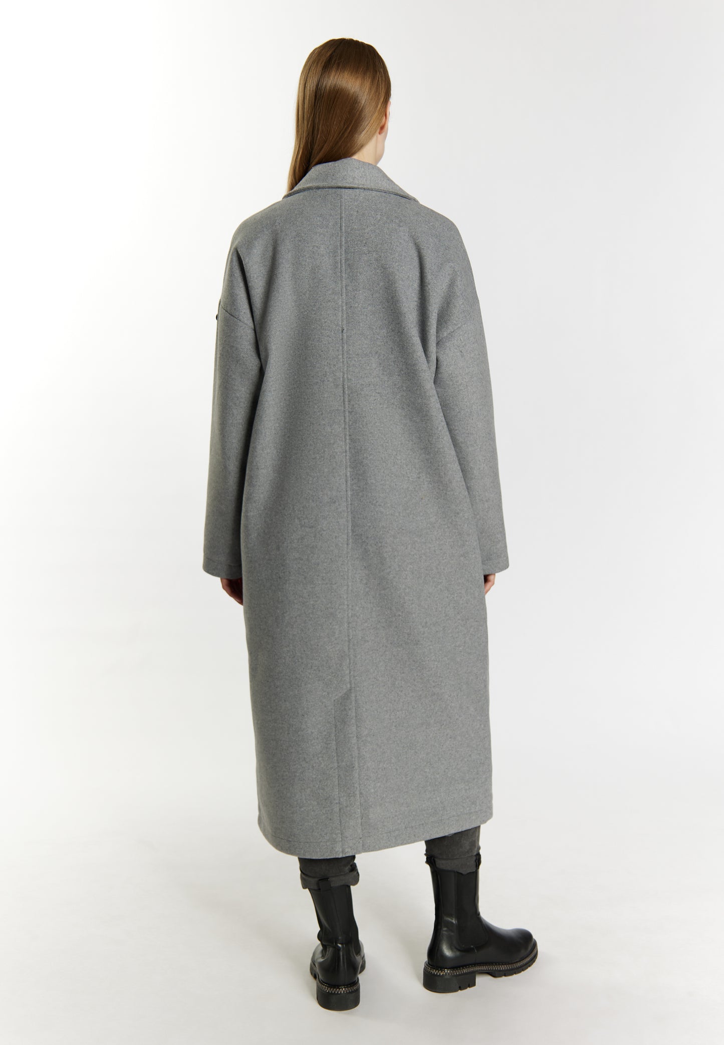 DreiMaster Vintage women's transitional coat made of wool blend