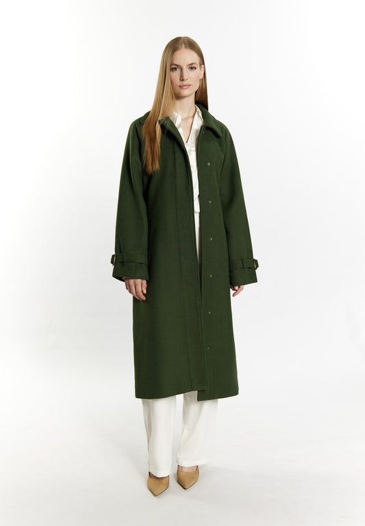 DreiMaster Klassik women's transitional coat made of wool blend