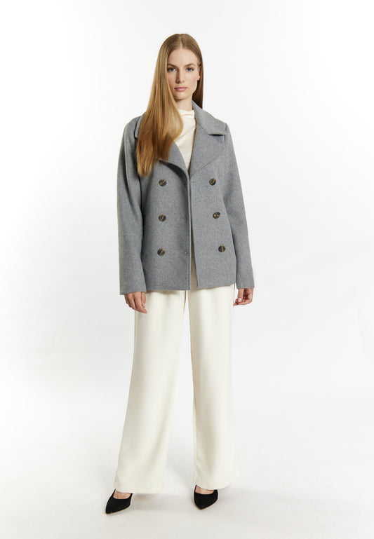 DreiMaster Klassik women's transitional jacket made from a wool blend