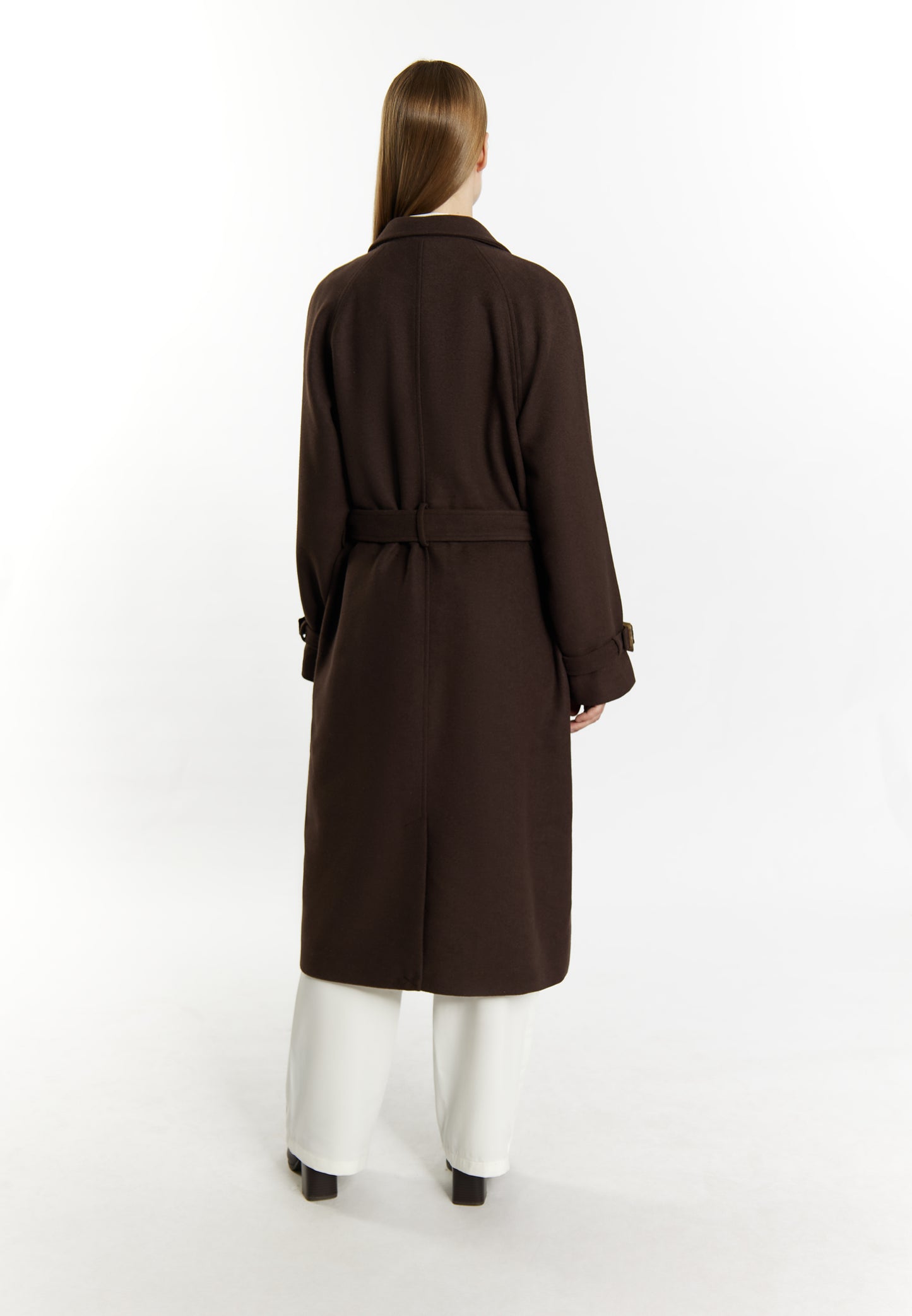 DreiMaster Klassik women's transitional coat made of wool blend
