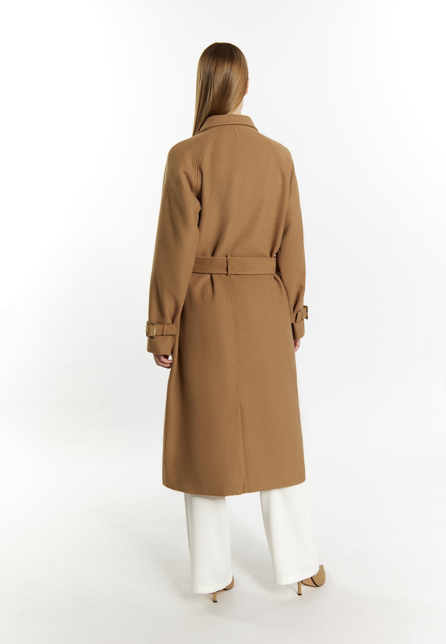 DreiMaster Klassik women's transitional coat made of wool blend