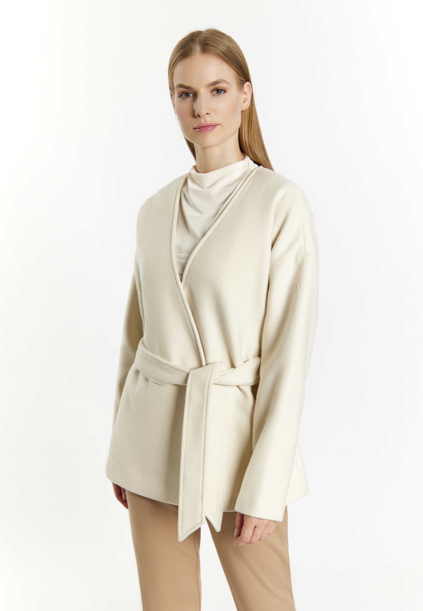 DreiMaster Klassik women's transitional jacket made from a wool blend