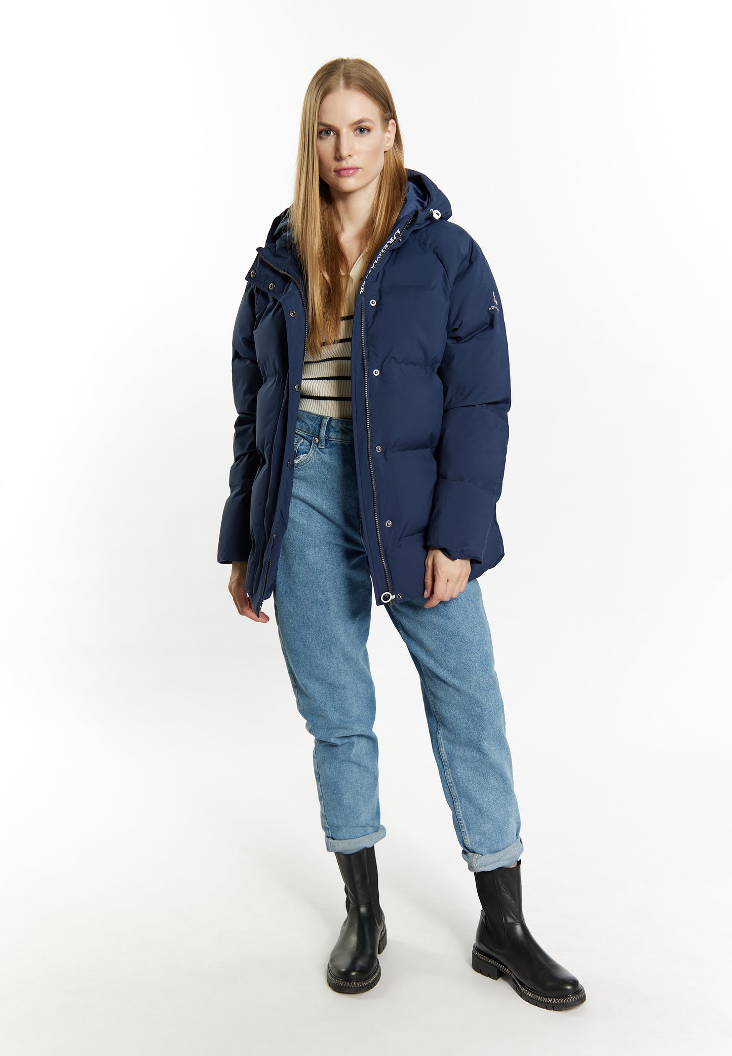 DreiMaster Maritim women's anorak + shopping bag set